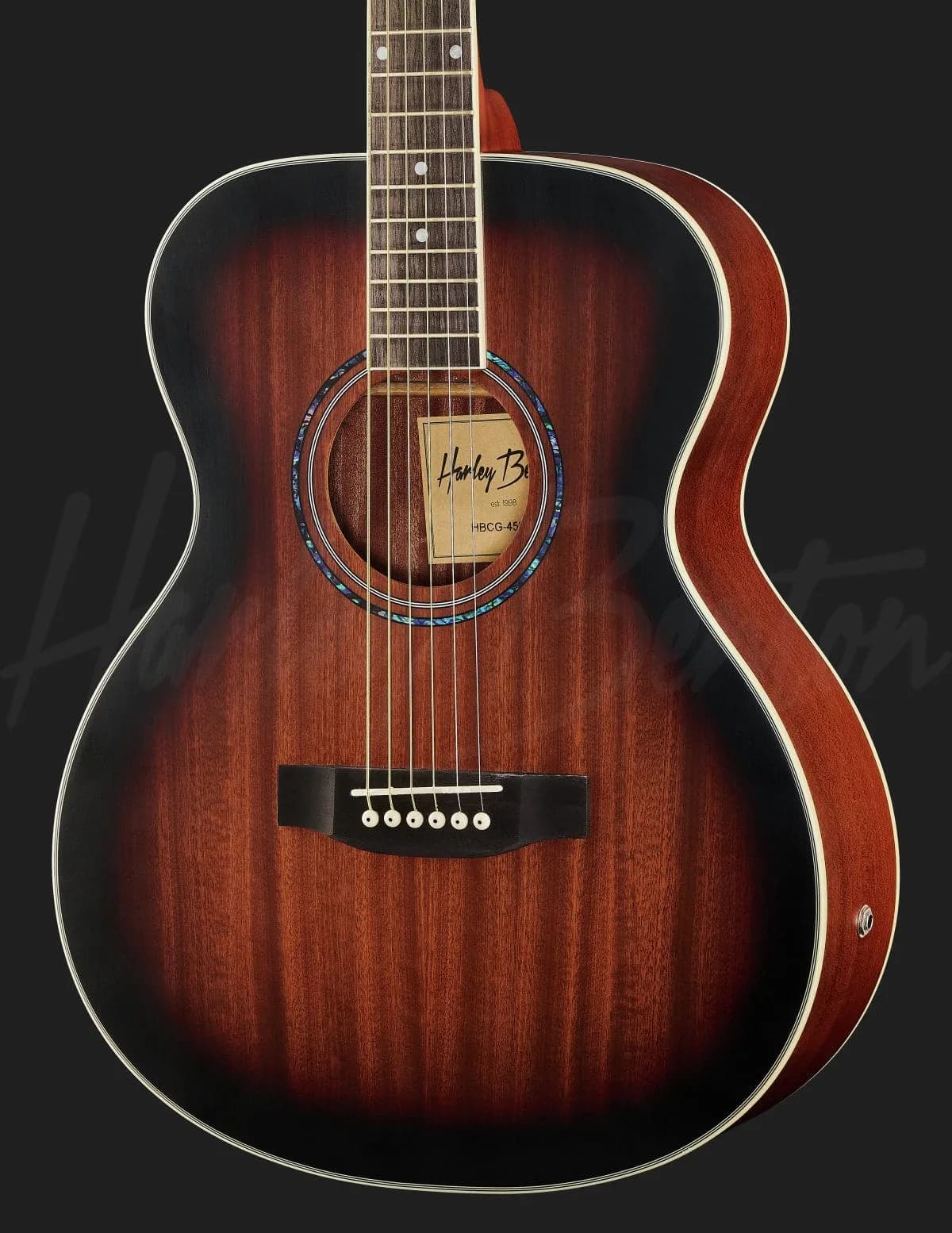 Harley Benton CG-45E Vintage Sunburst — photo 4