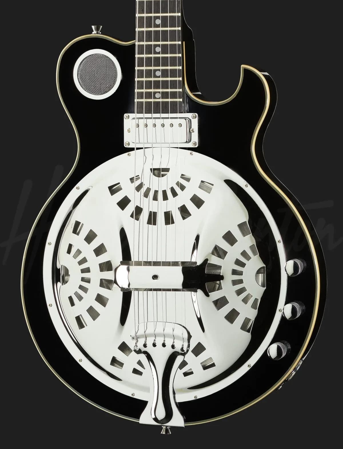 Harley Benton Custom Line ResoKing BK — photo 4
