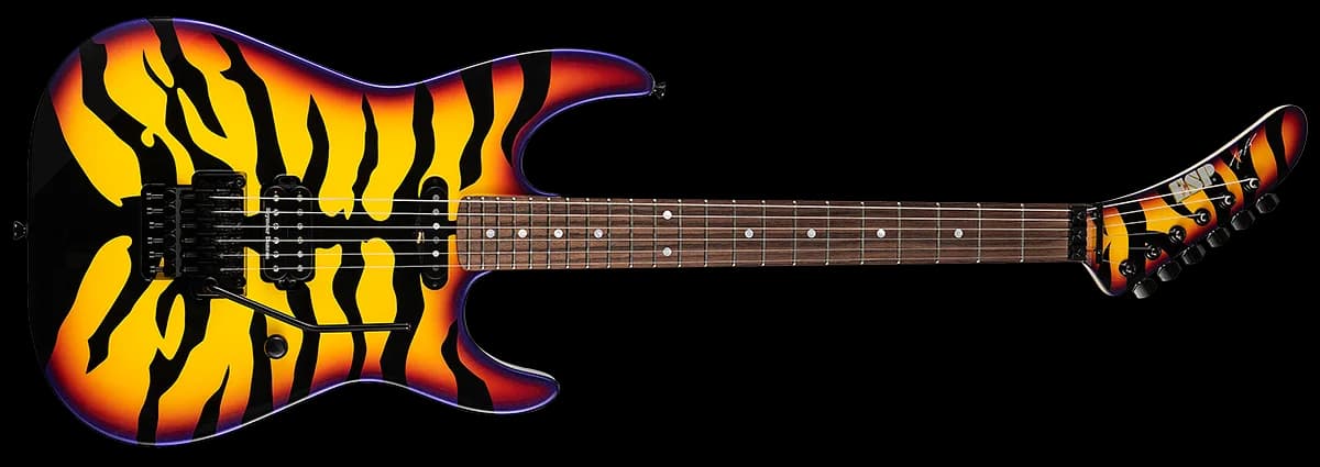 ESP Sunburst Tiger Graphic