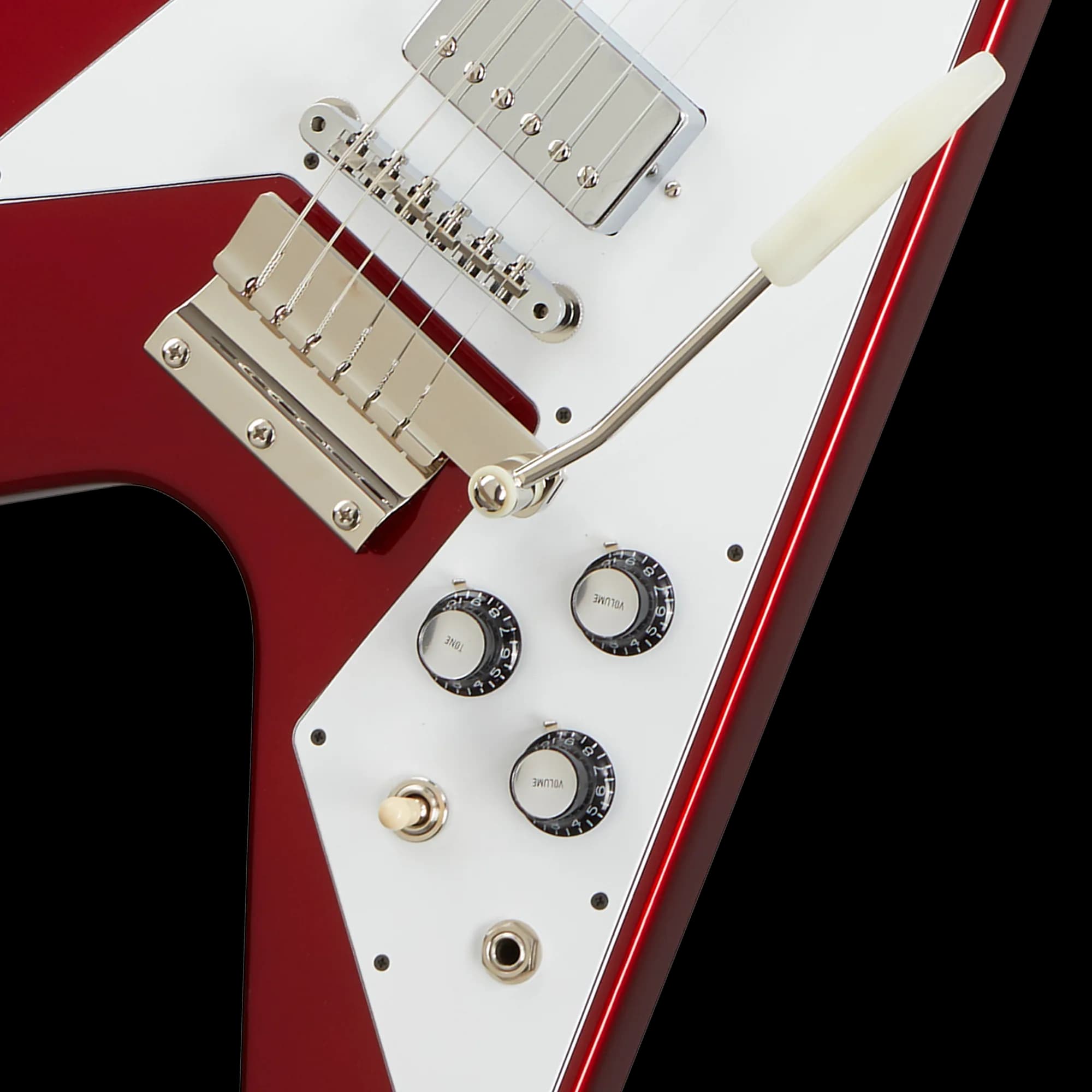 Gibson 1967 Mahogany Flying V Reissue, Gloss, Sparkling Burgundy — photo 6