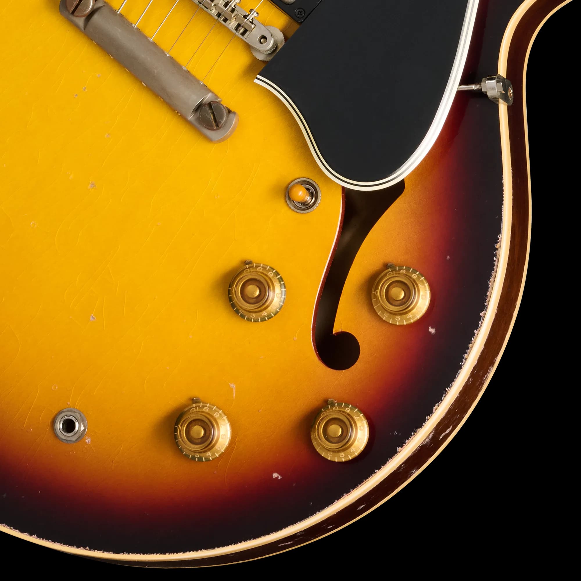 Gibson 1959 ES-335 Reissue, Ultra Heavy Aged, Vintage Burst — photo 7