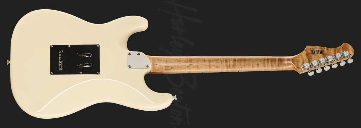 Harley Benton ST-Modern Plus MN HSS Olympic White — photo 3