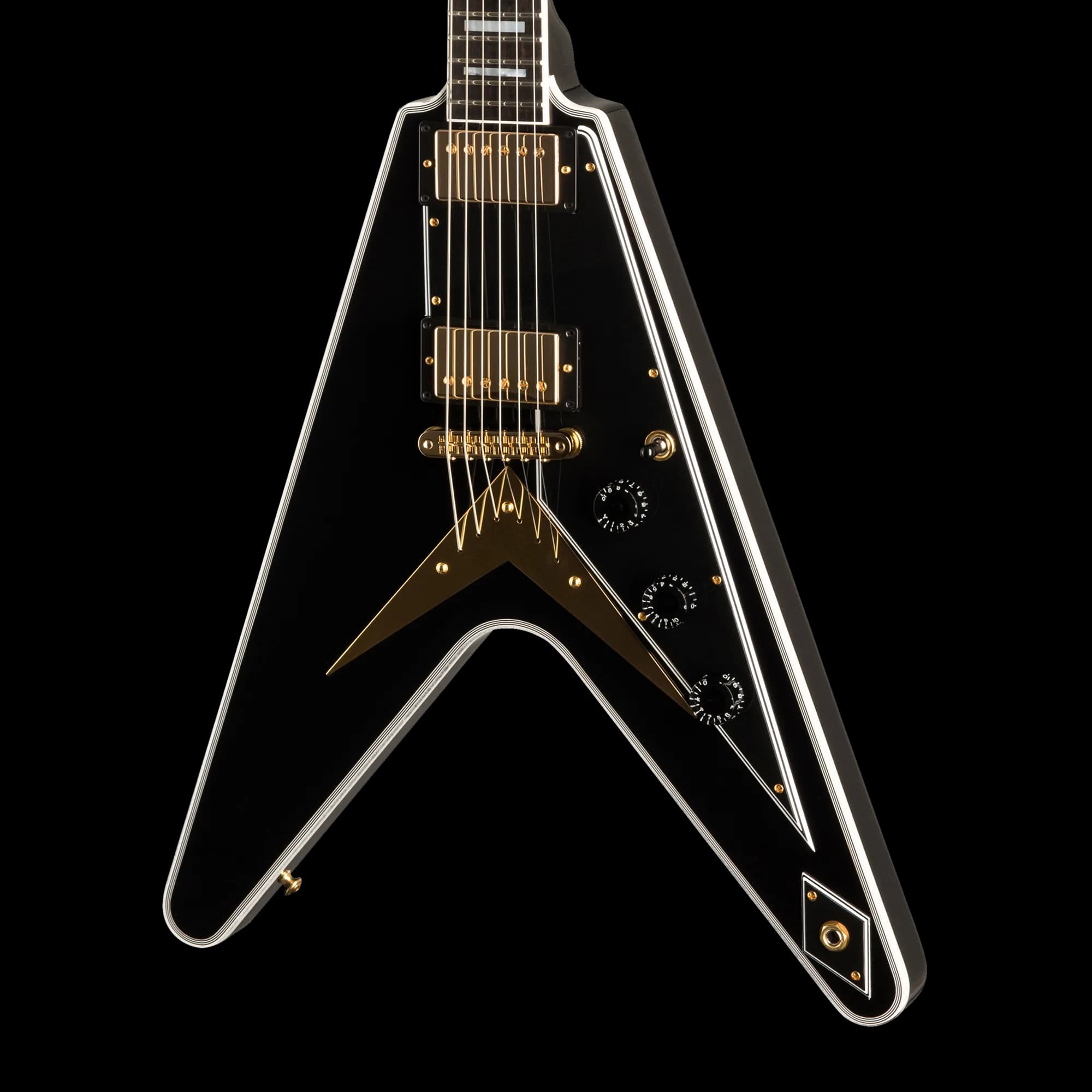Gibson Flying V Custom, Ebony, Gloss