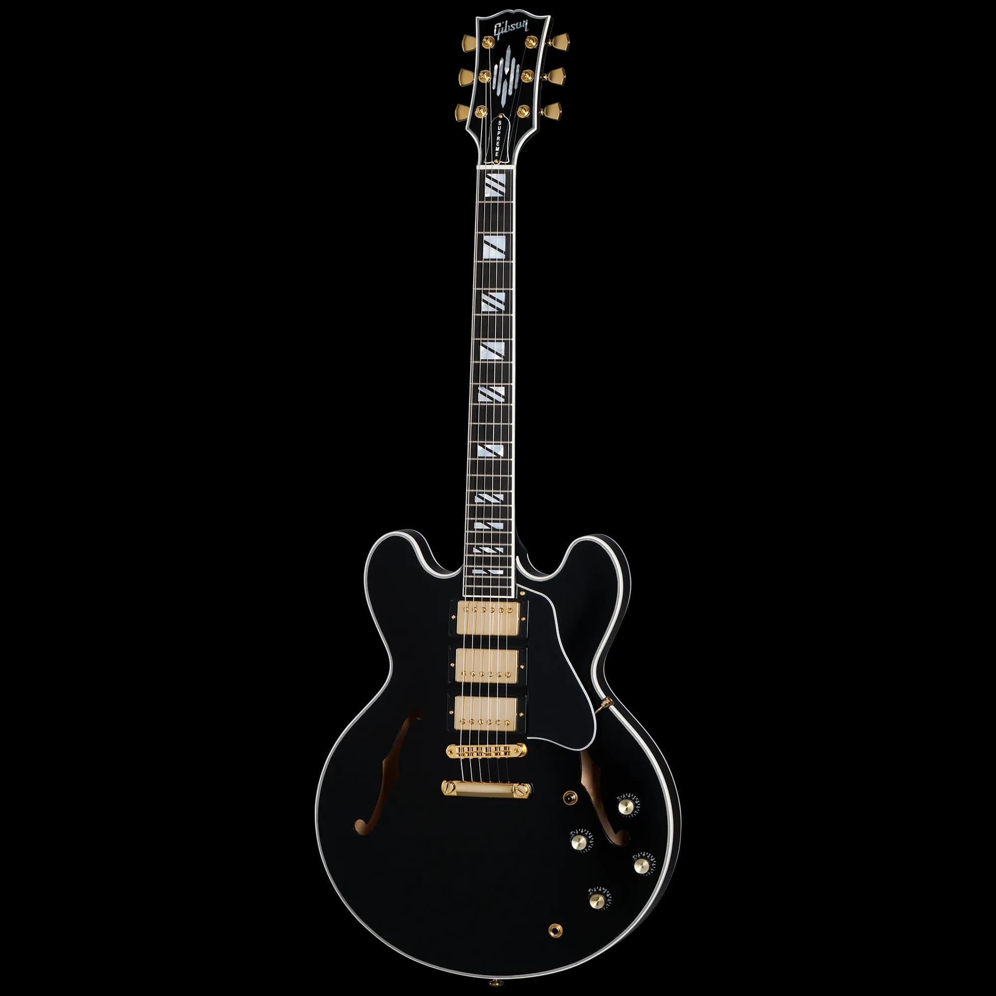 Gibson ES Supreme, Ebony, 3-Pickup, Exclusive — photo 3