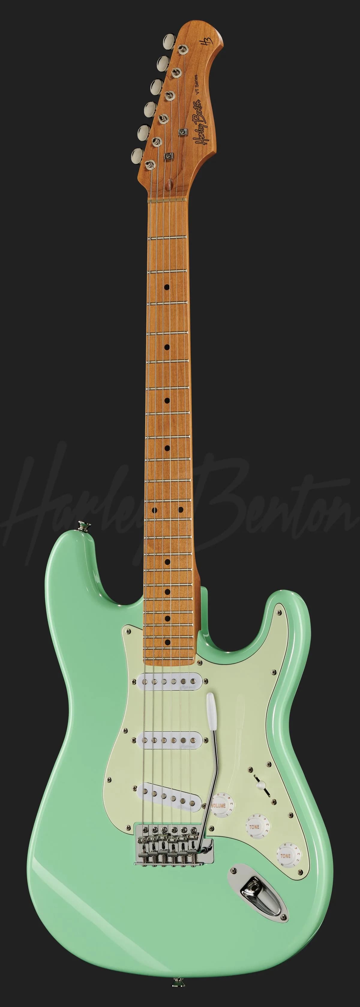 Harley Benton ST-62CC MN Seafoam Green — photo 2