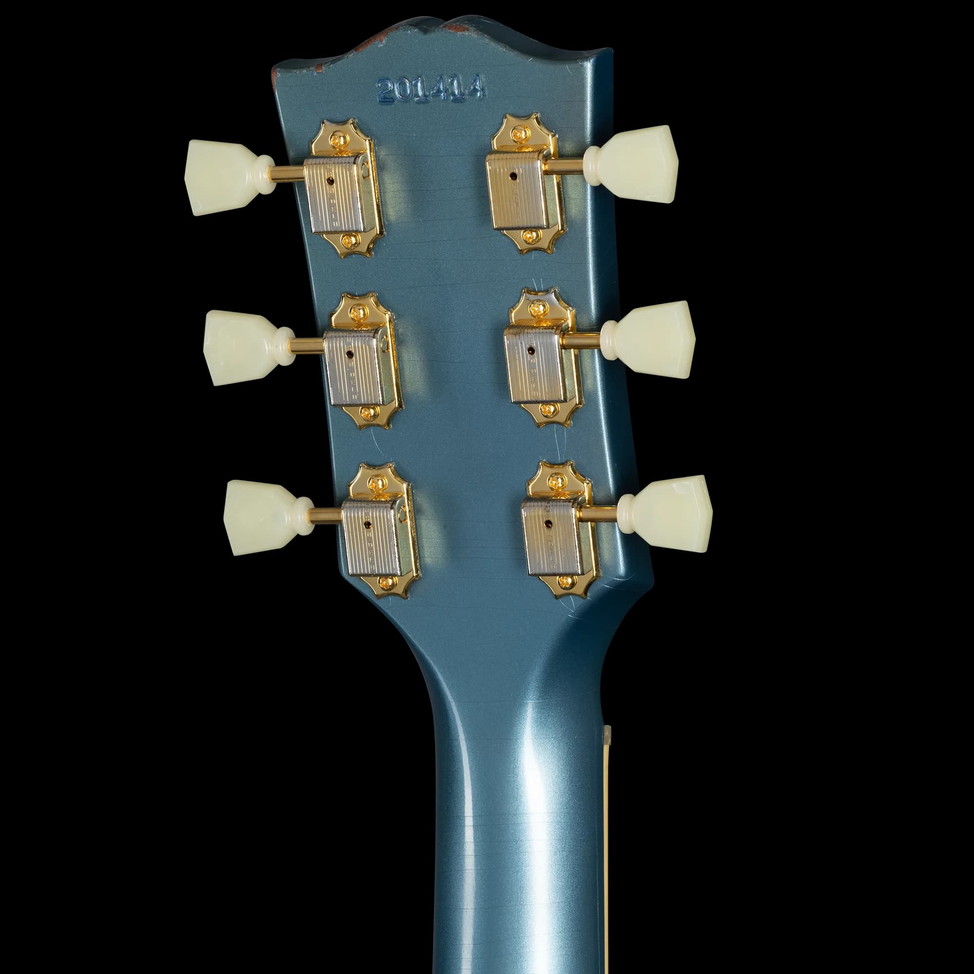 Gibson 1964 SG Standard Reissue with Maestro, Light Aged, Antique Pelham Blue — photo 6