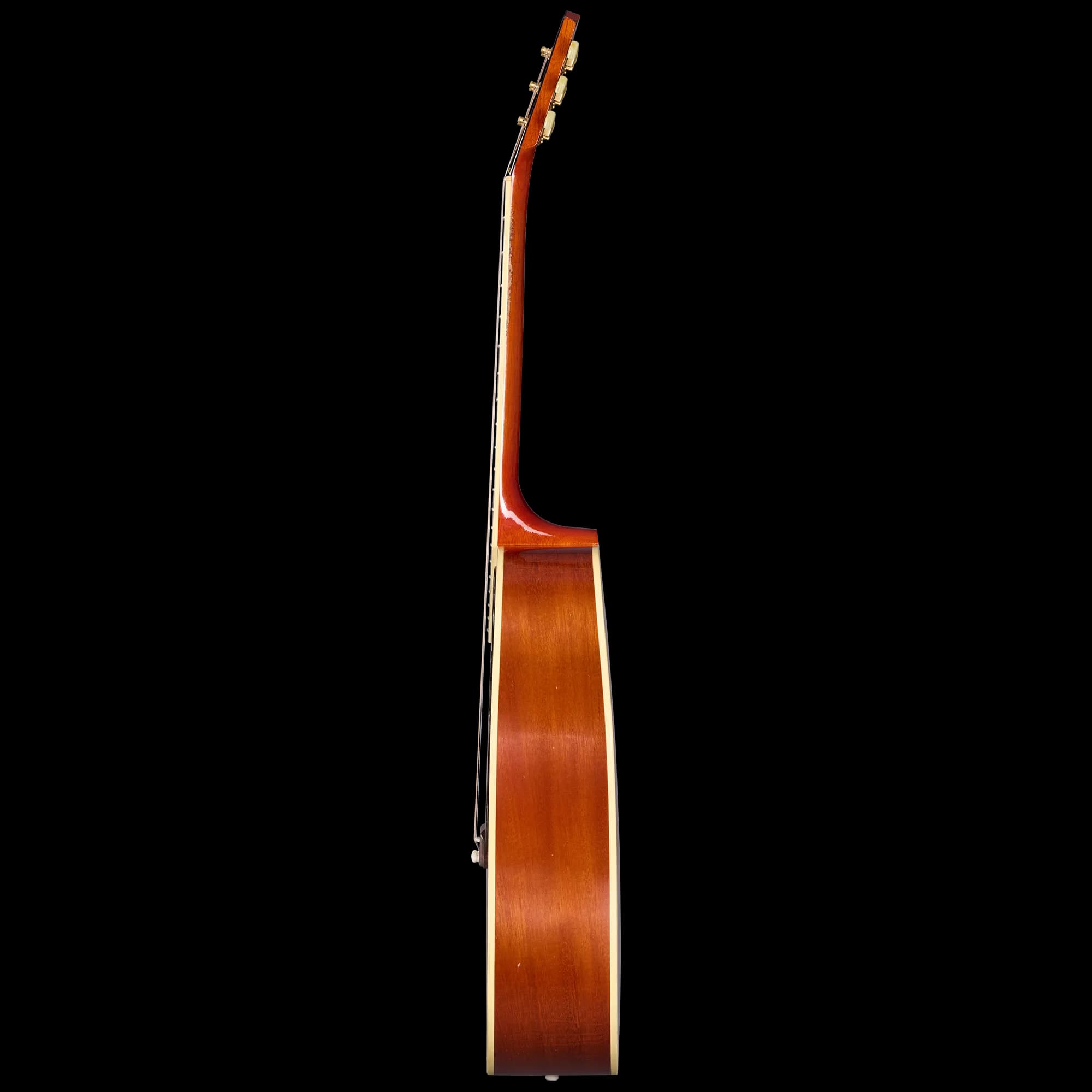 Gibson 1960 Hummingbird Reissue, Heavy Aged, Washed Cherry Sunburst — photo 4