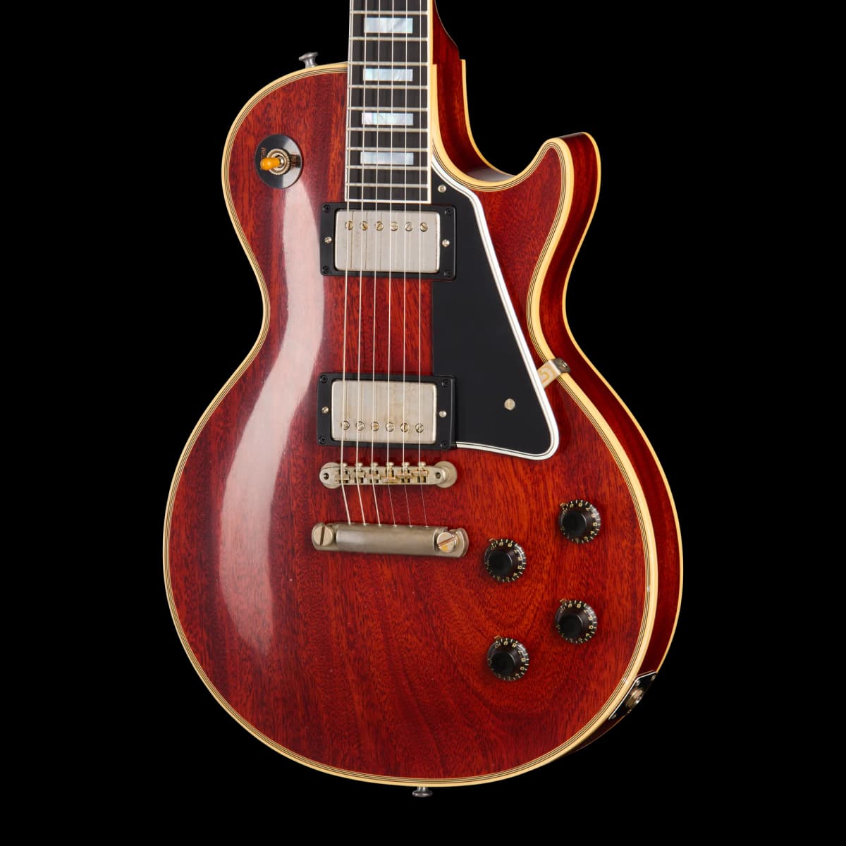 Gibson 1957 Les Paul Custom Reissue, Light Aged, Antique Cherry