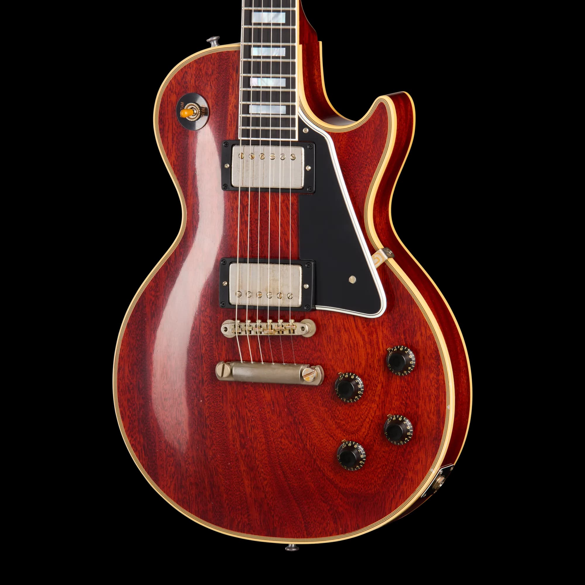 Gibson 1957 Les Paul Custom Reissue, Light Aged, Antique Cherry