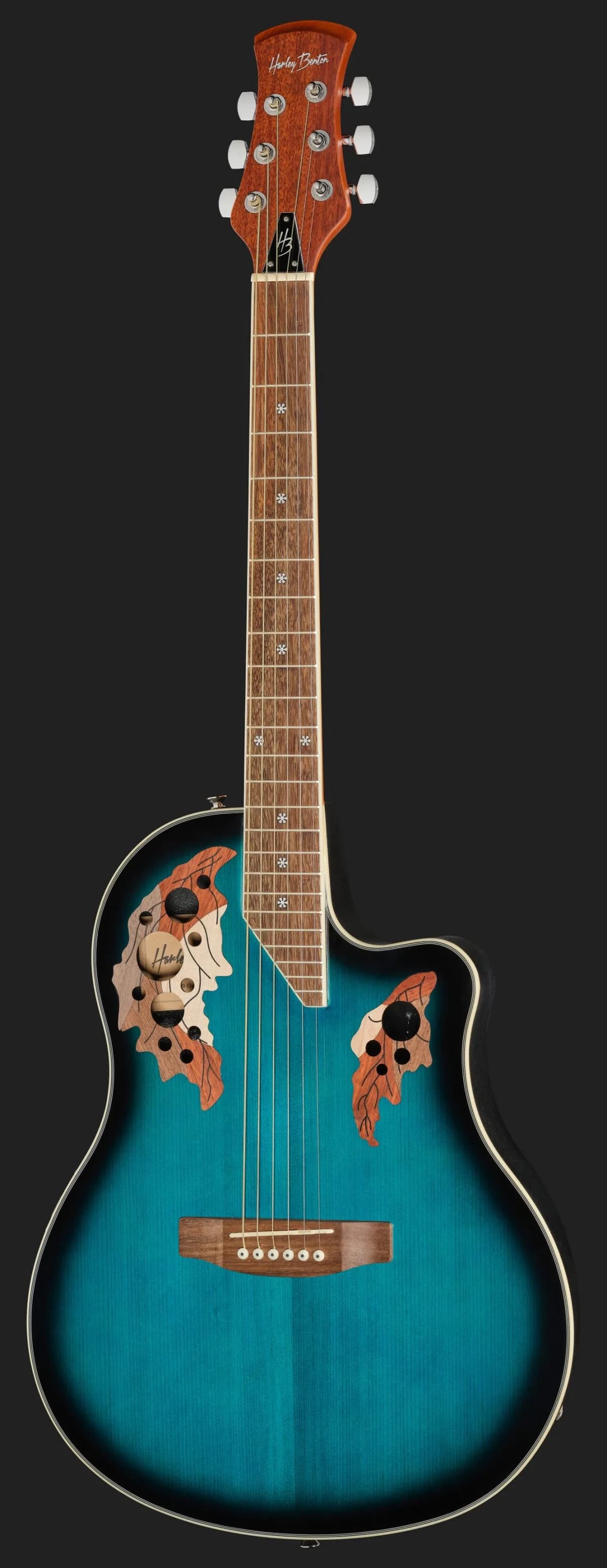 Harley Benton HBO-850 Blue — photo 4