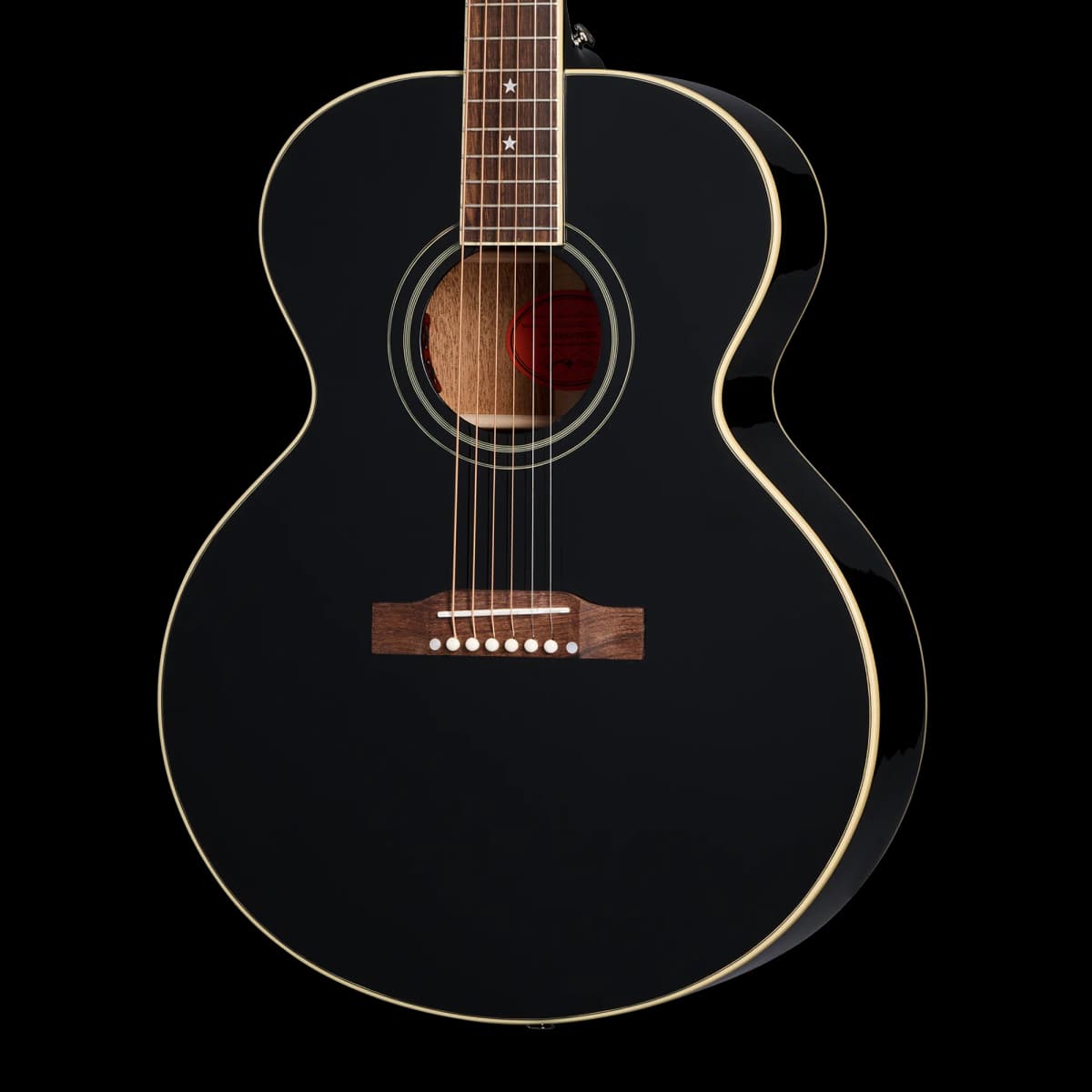 Epiphone IGC J-180 LS, Ebony