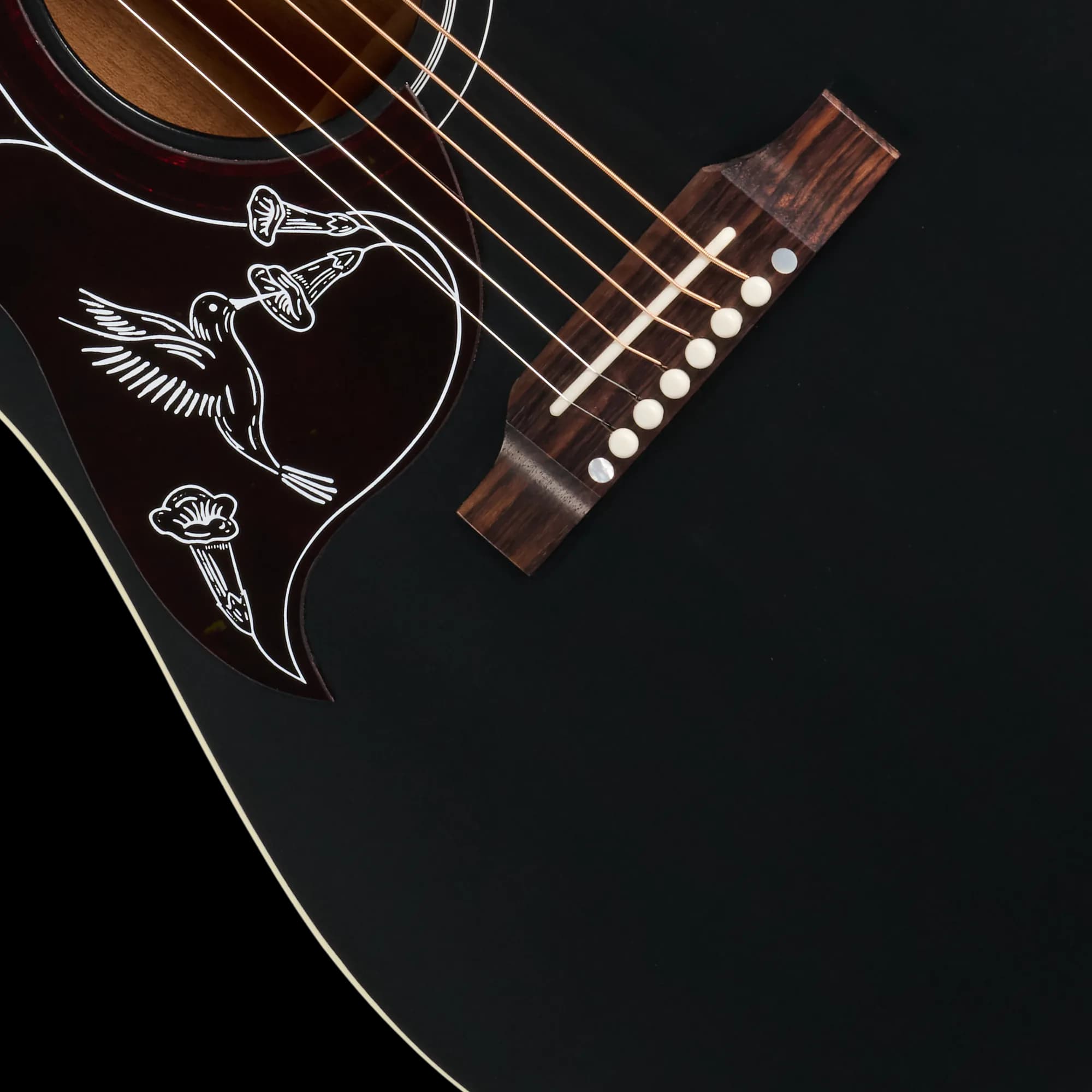Gibson Hummingbird Special, Left-Handed, Satin Ebony — photo 8