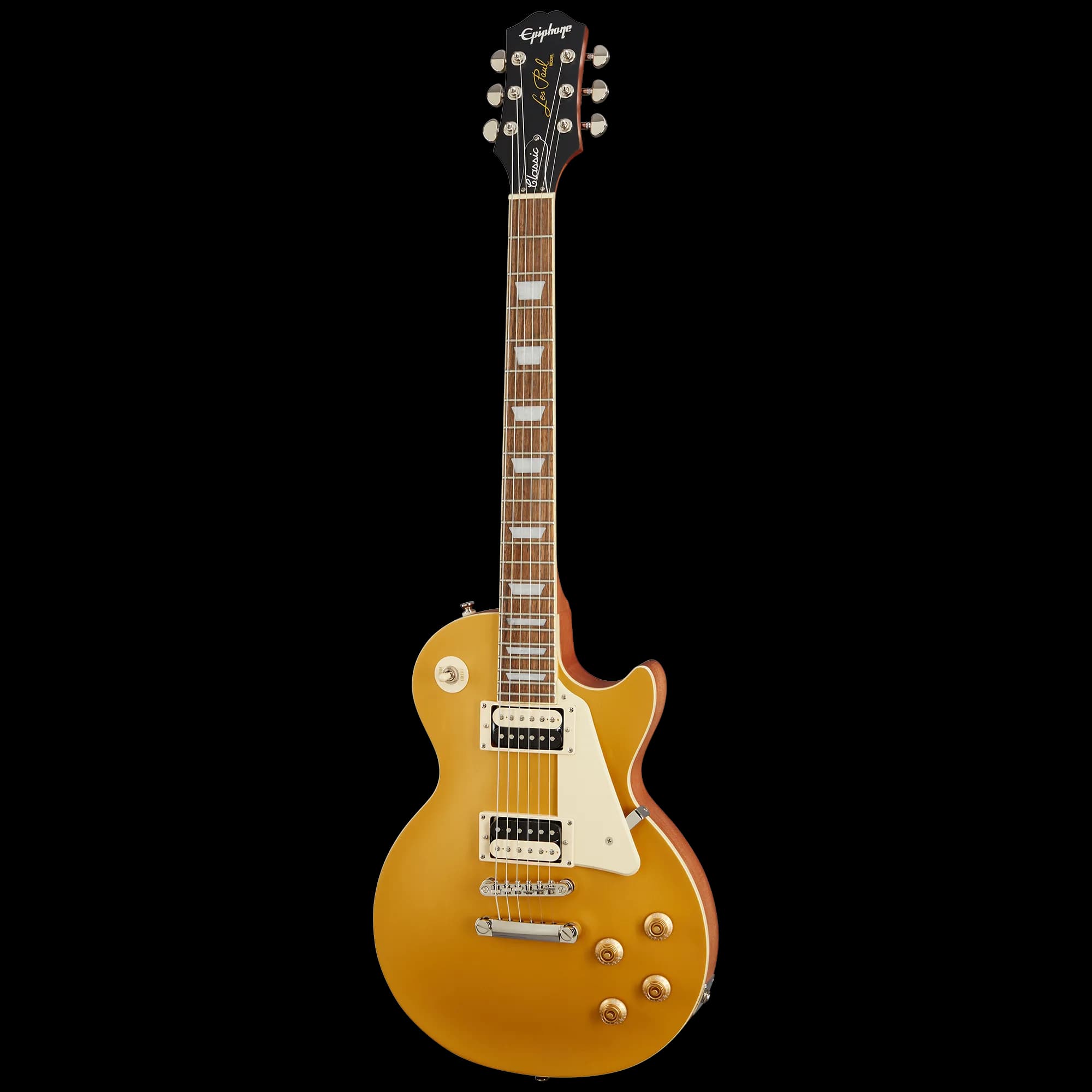 Epiphone Les Paul Classic, Worn Metallic Gold — photo 3