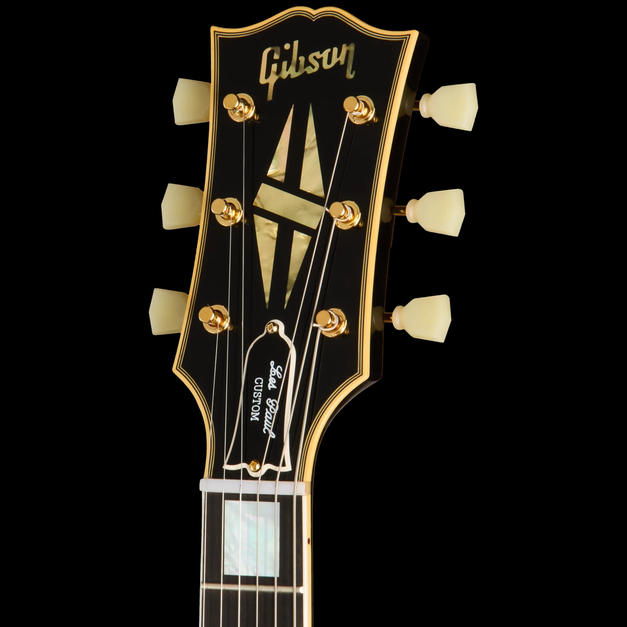 Gibson 1954 Les Paul Custom Reissue, Left-Handed, VOS, Ebony — photo 3