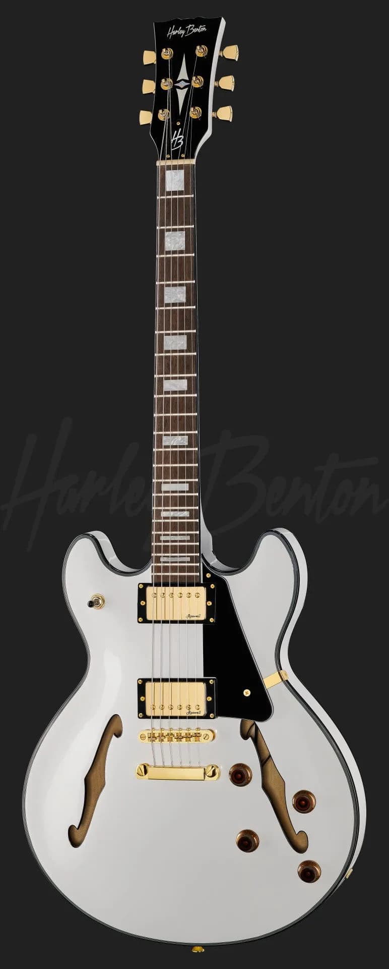 Harley Benton HB-35Plus White — photo 2