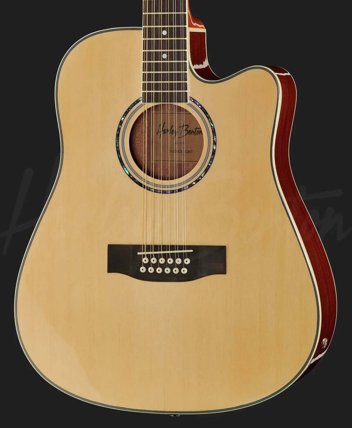 Harley Benton D-200CE-12 NT — photo 4