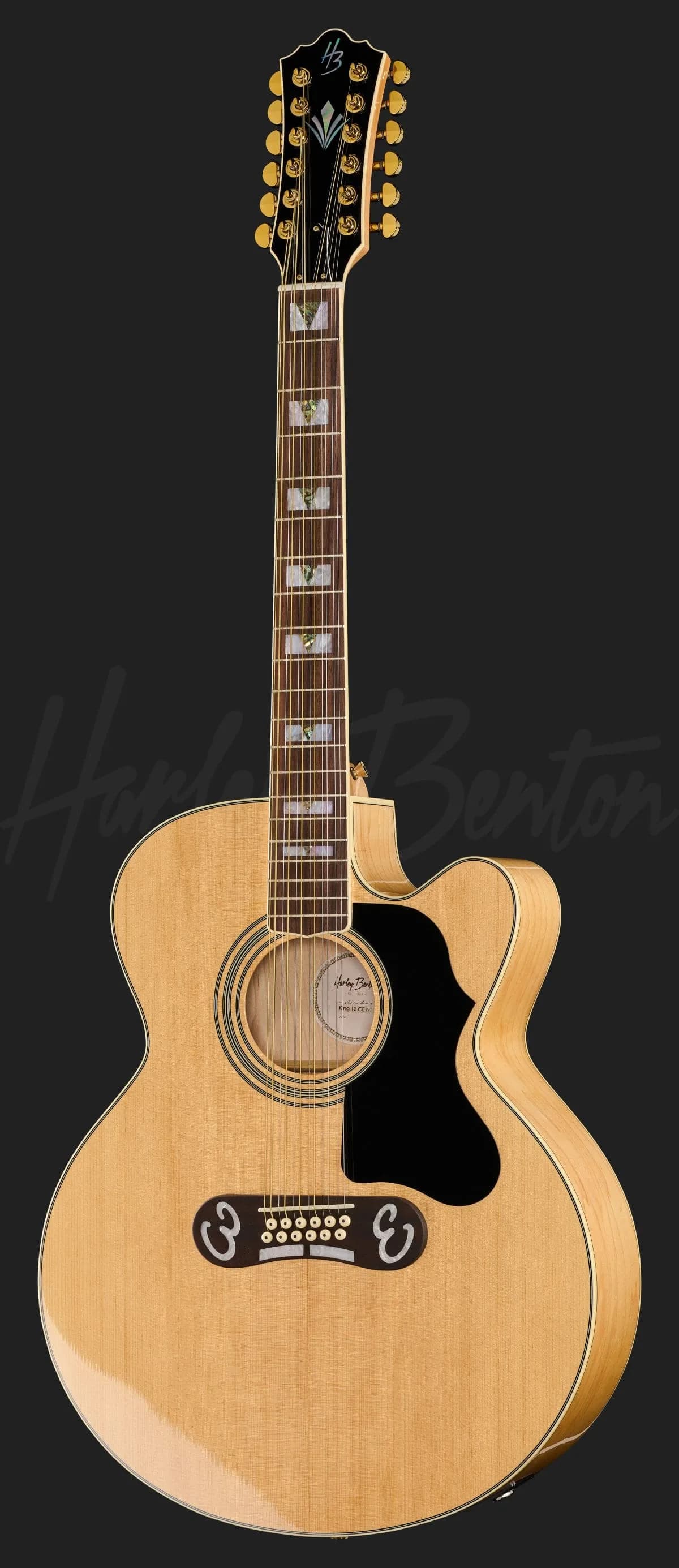 Harley Benton Custom Line King-12 CE NT — photo 2