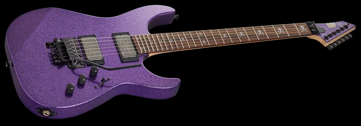 ESP KH-2 Neck Thru Purple Sparkle — photo 3