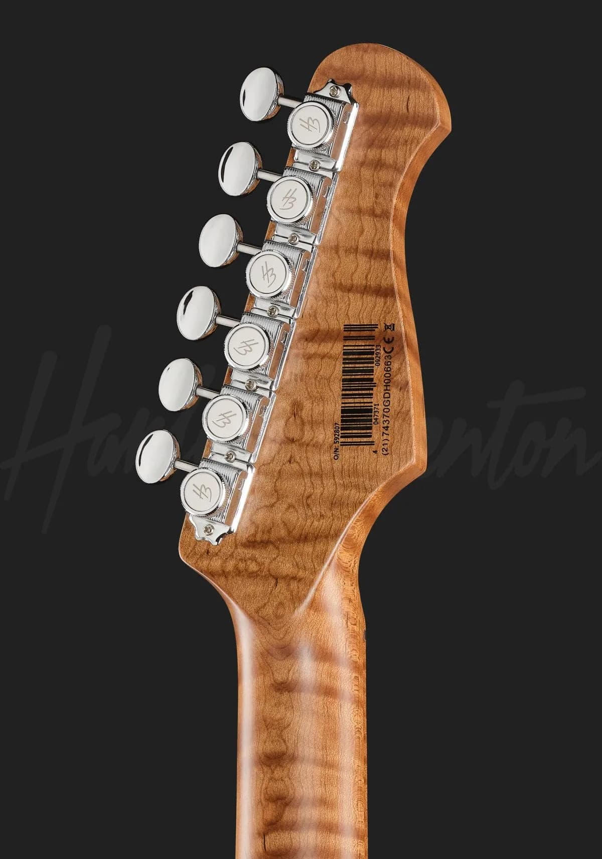 Harley Benton ST-Modern Plus MN HSS LH Dark Purple Sparkle — photo 7