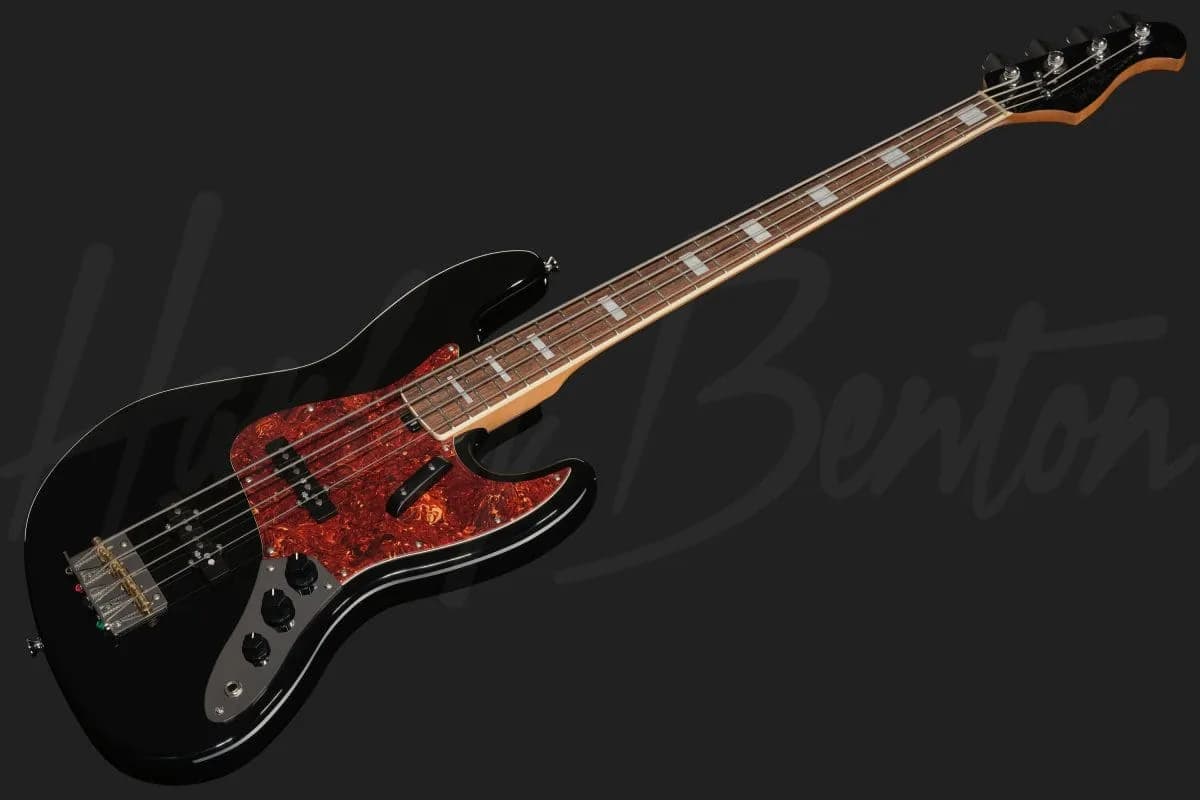 Harley Benton MV-4JB Black — photo 8