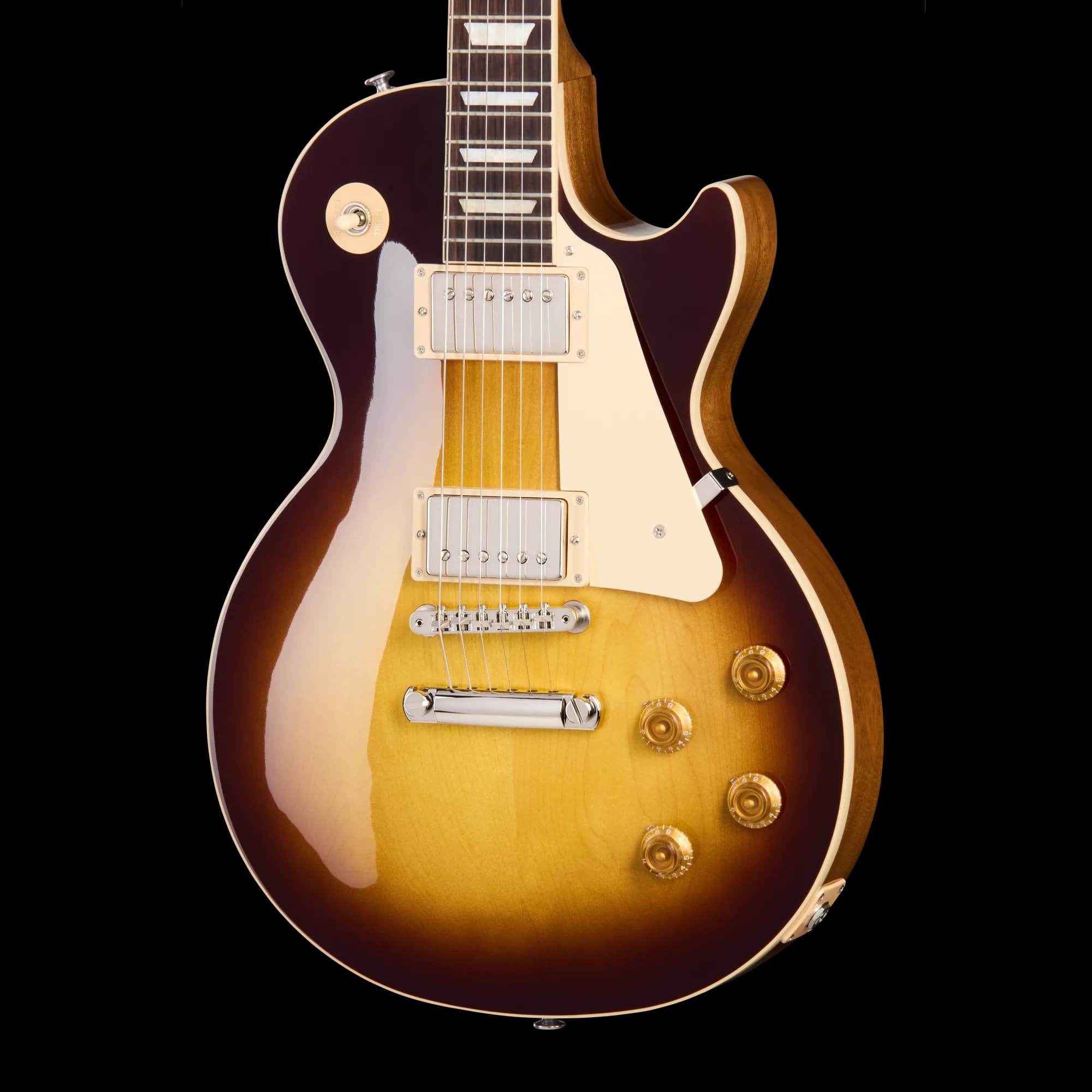 Gibson Les Paul Standard 50s Plain Top, Tobacco Burst, Exclusive