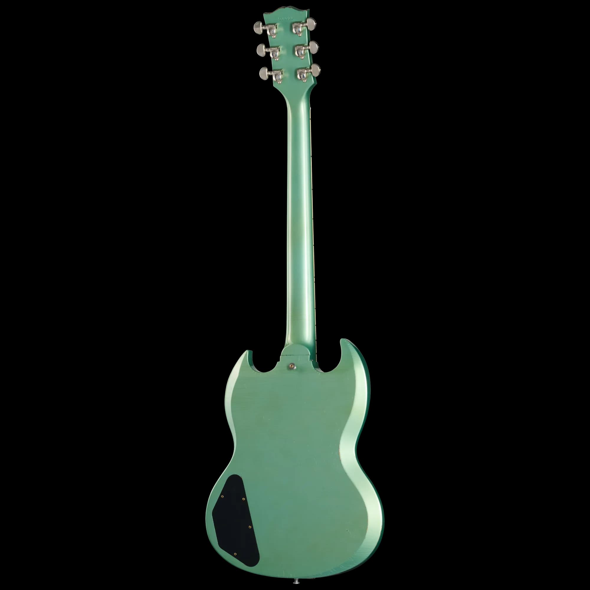 Gibson 1963 Les Paul SG Custom Reissue, Light Aged, Inverness Green — photo 4
