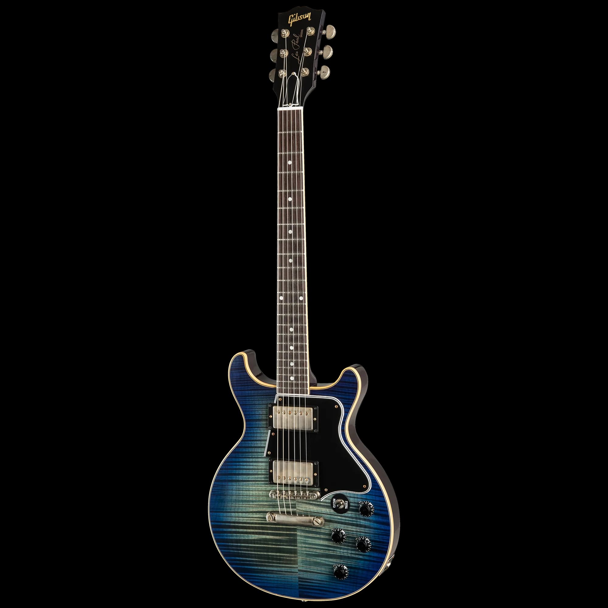 Gibson Les Paul Special Double Cut Figured Top, Blue Burst — photo 3