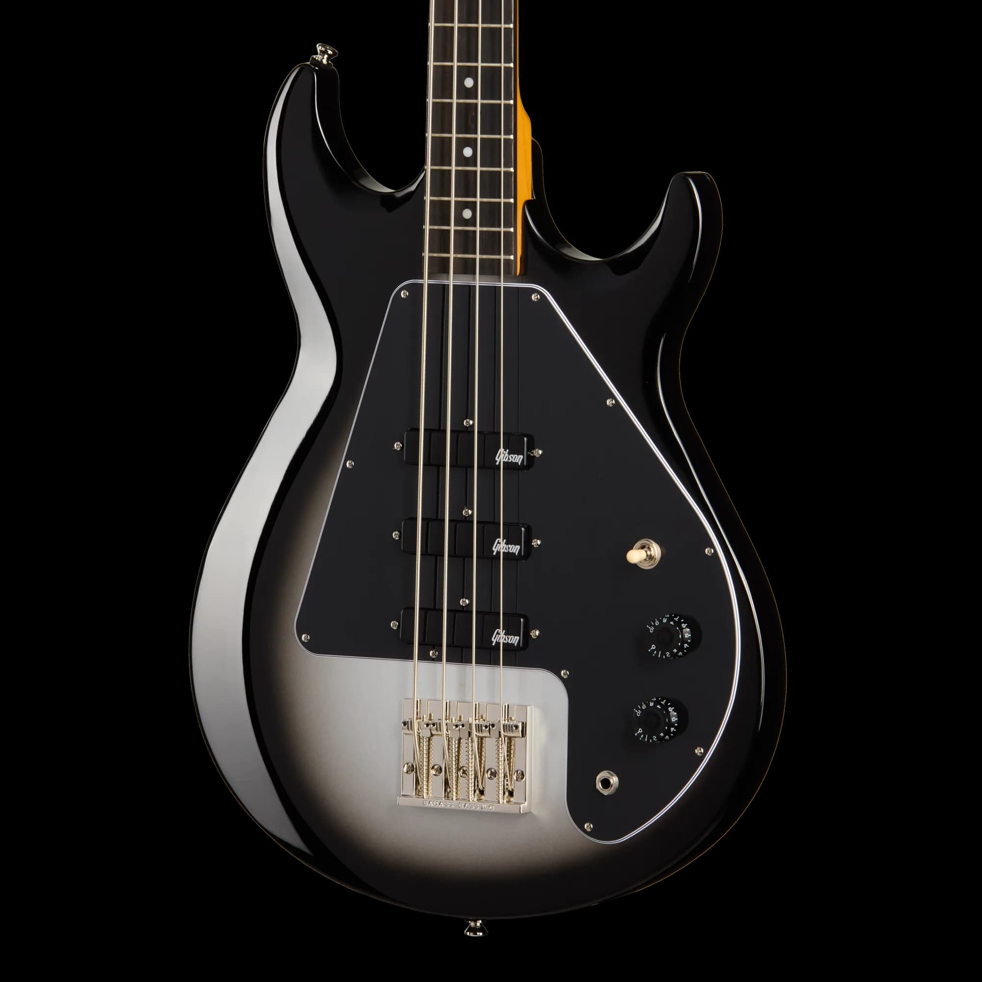 Epiphone Mike Dirnt Grabber G-3 Bass, Silverburst