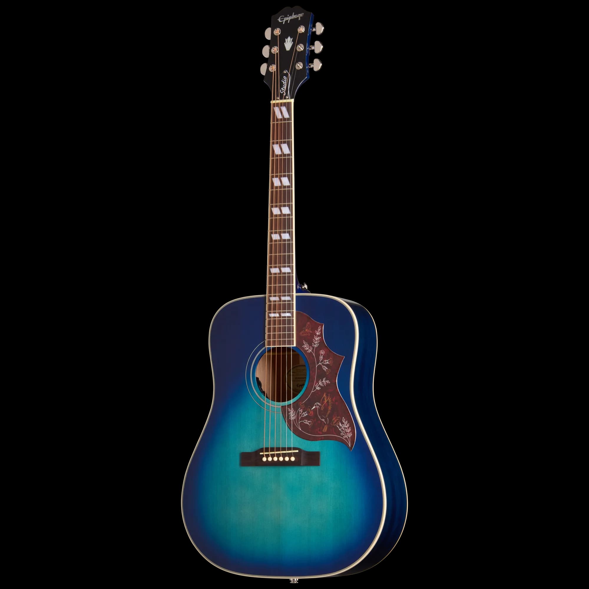 Epiphone Hummingbird Studio, Blueberry Burst, Exclusive — photo 3