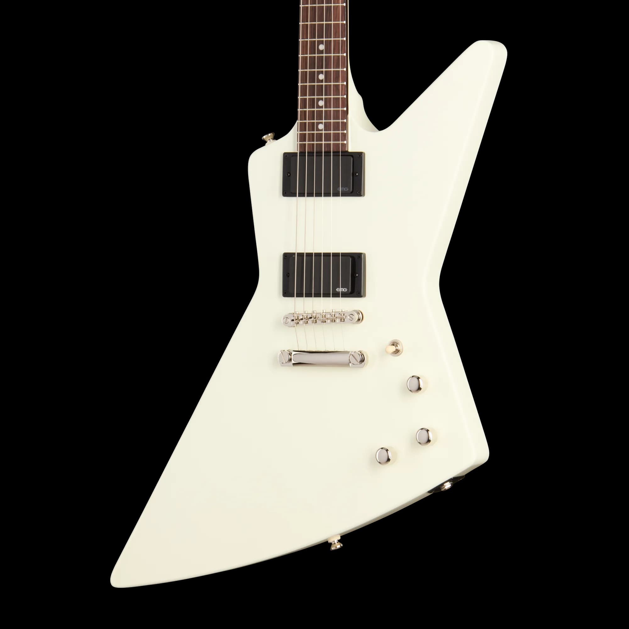 Epiphone Explorer 80s EMG, Classic White