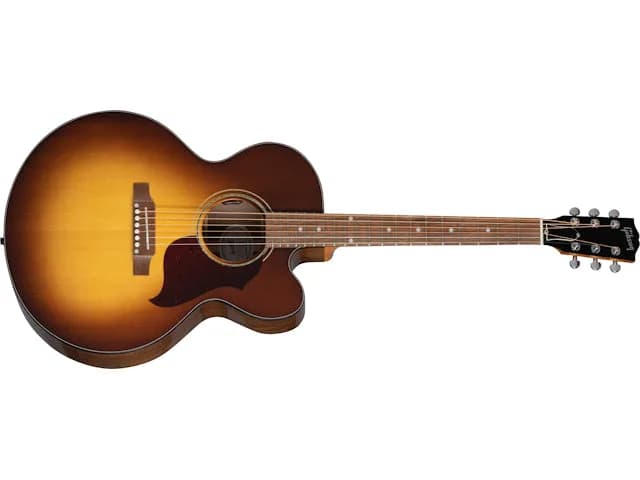 Gibson J-185 EC Modern Walnut, Left-Handed, Walnut Burst — photo 4