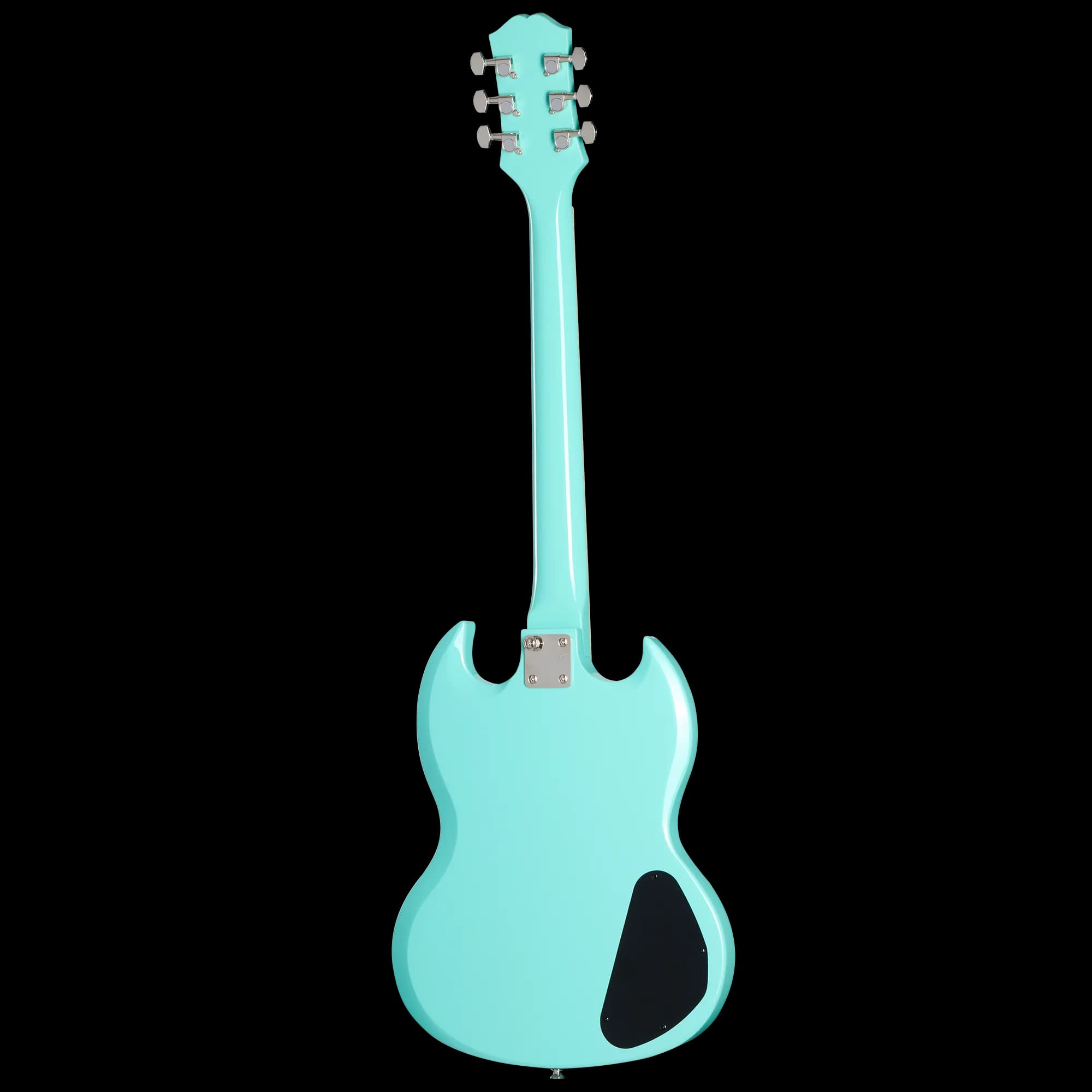 Epiphone SG Tribute, Left-Handed, Aqua, Exclusive — photo 4