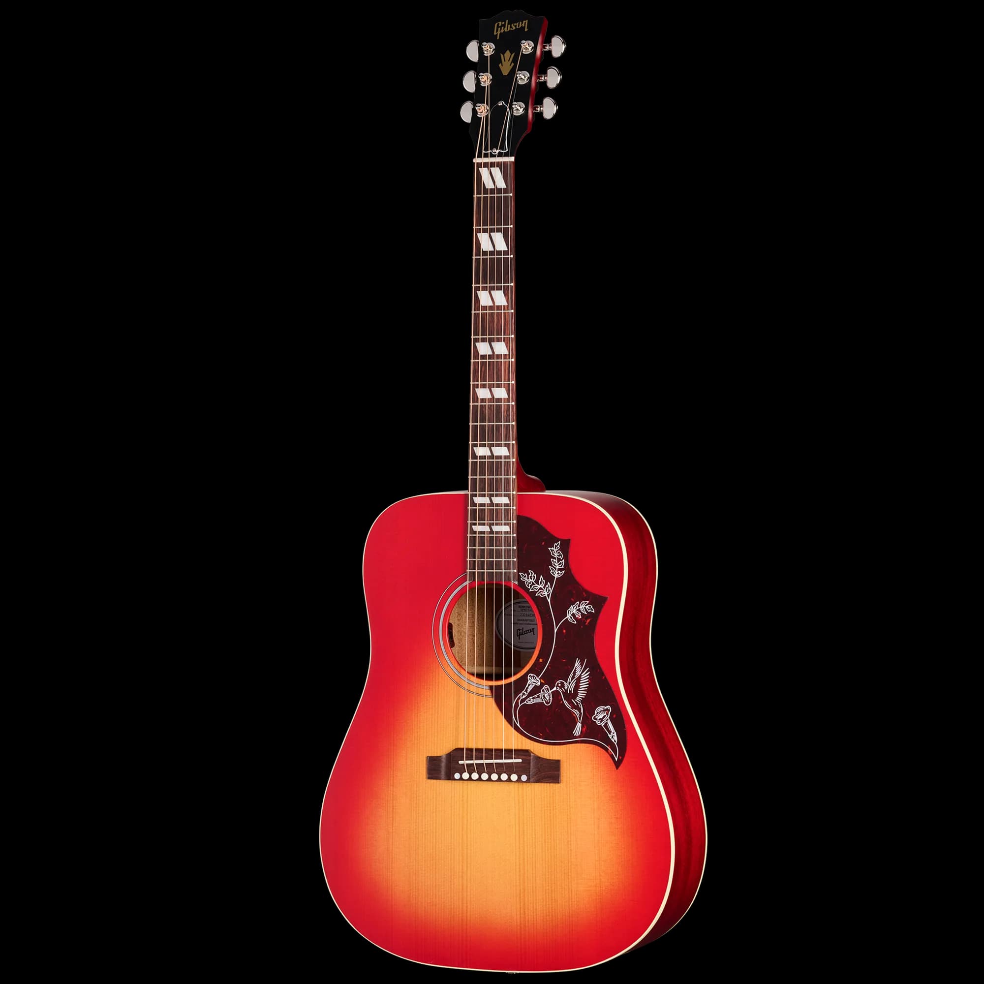 Gibson Hummingbird Special, Satin Vintage Cherry Sunburst — photo 2