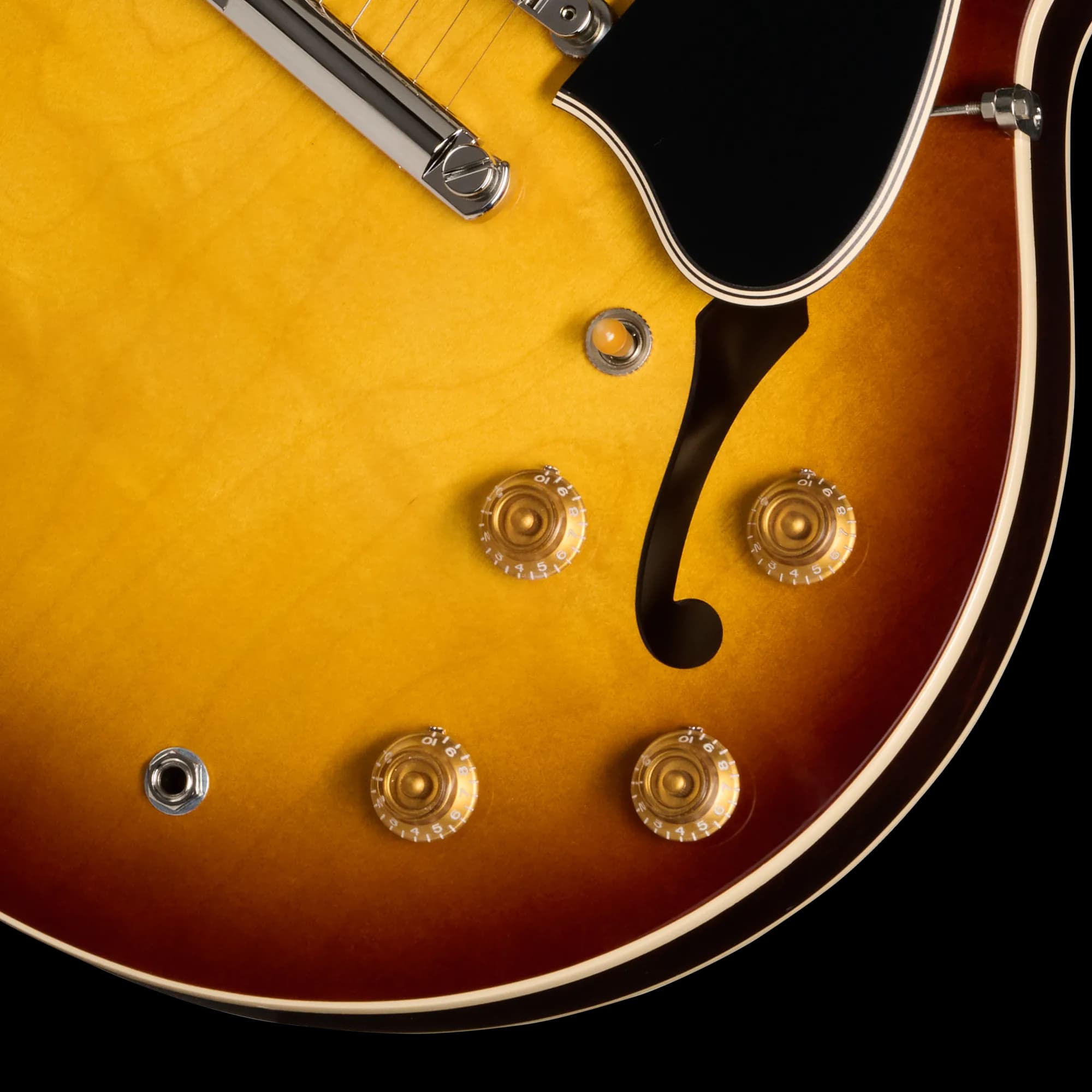 Gibson ES-335 50s, Vintage Tobacco Burst — photo 7