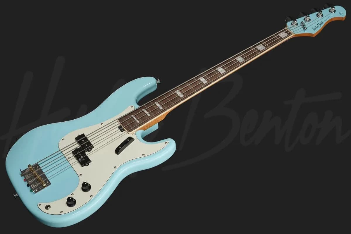 Harley Benton MV-4P Daphne Blue — photo 8
