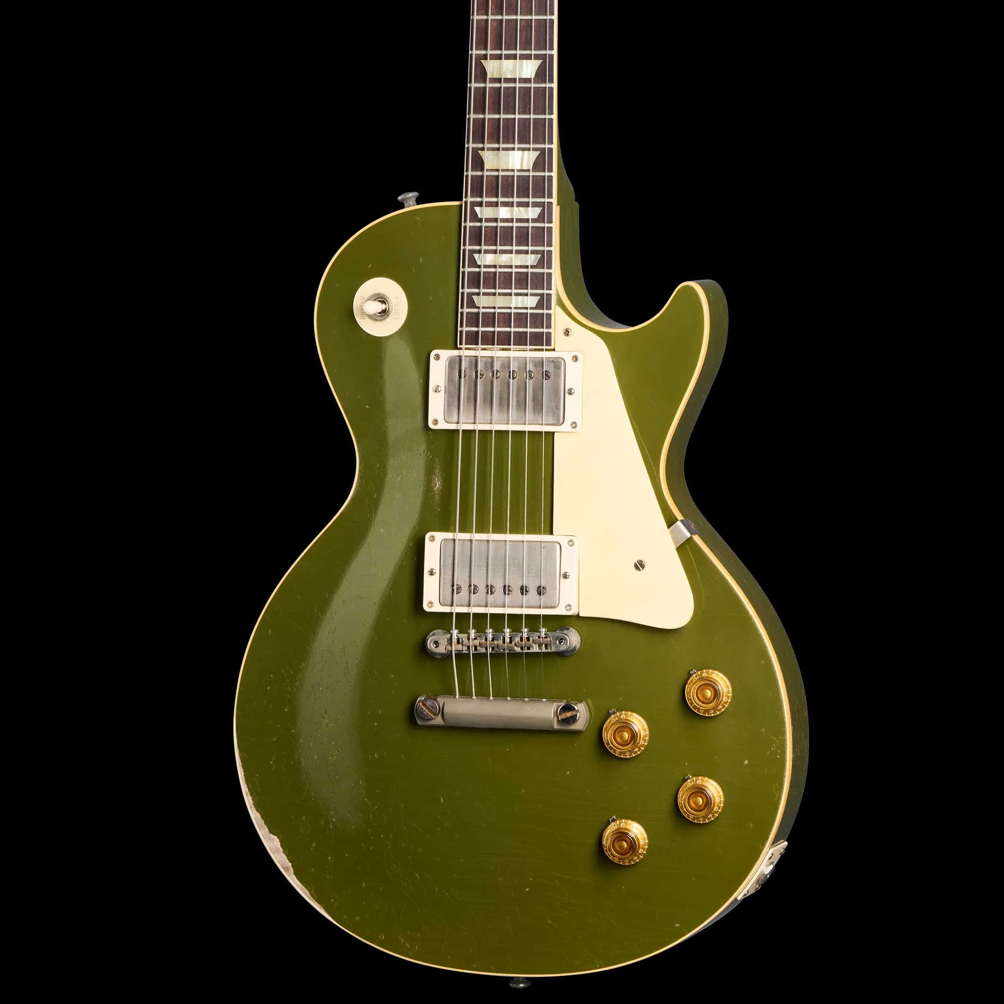 Gibson 1958 Les Paul Standard, Heavy Aged, Olive Drab