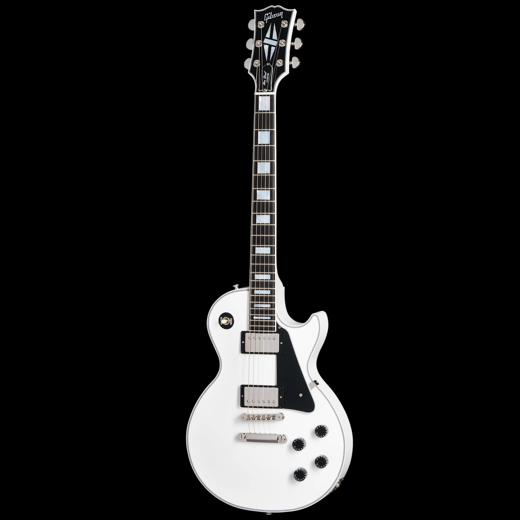 Gibson Les Paul Custom, Nickel Hardware, Alpine White, Exclusive — photo 3