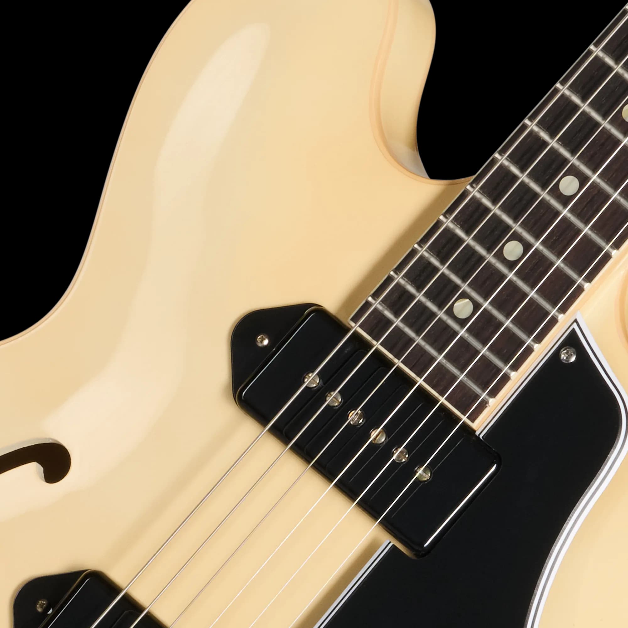 Gibson LE 1959 ES-330 Reissue with Bigsby, VOS, Antique White — photo 7