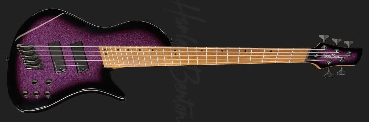 Harley Benton MSB-5 Amethyst Sparkle (ASP) — photo 2
