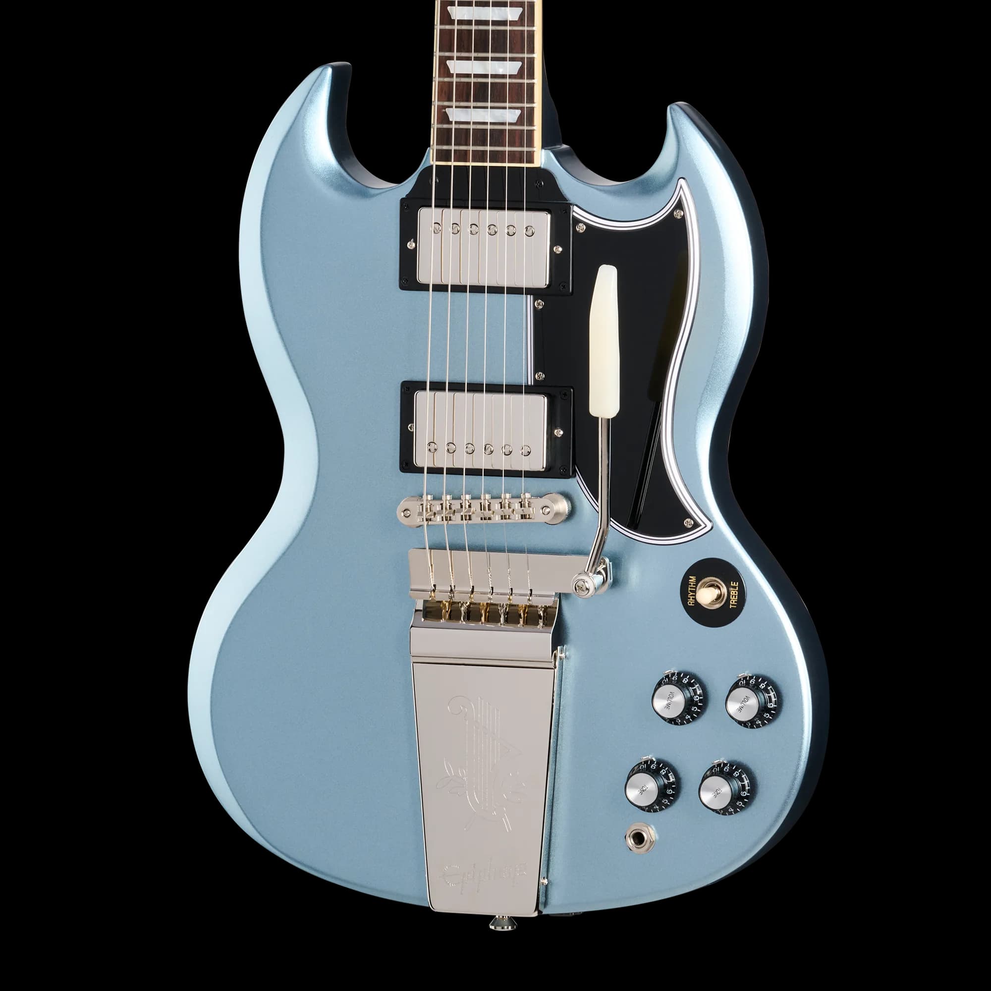 Epiphone IGC 1964 SG Standard Reissue with Maestro Vibrola, Antique Pelham Blue, Exclusive