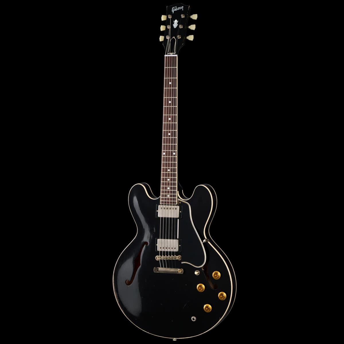 Gibson 1959 ES-335 Reissue, Heavy Aged, Dark Oxblood, Exclusive — photo 2
