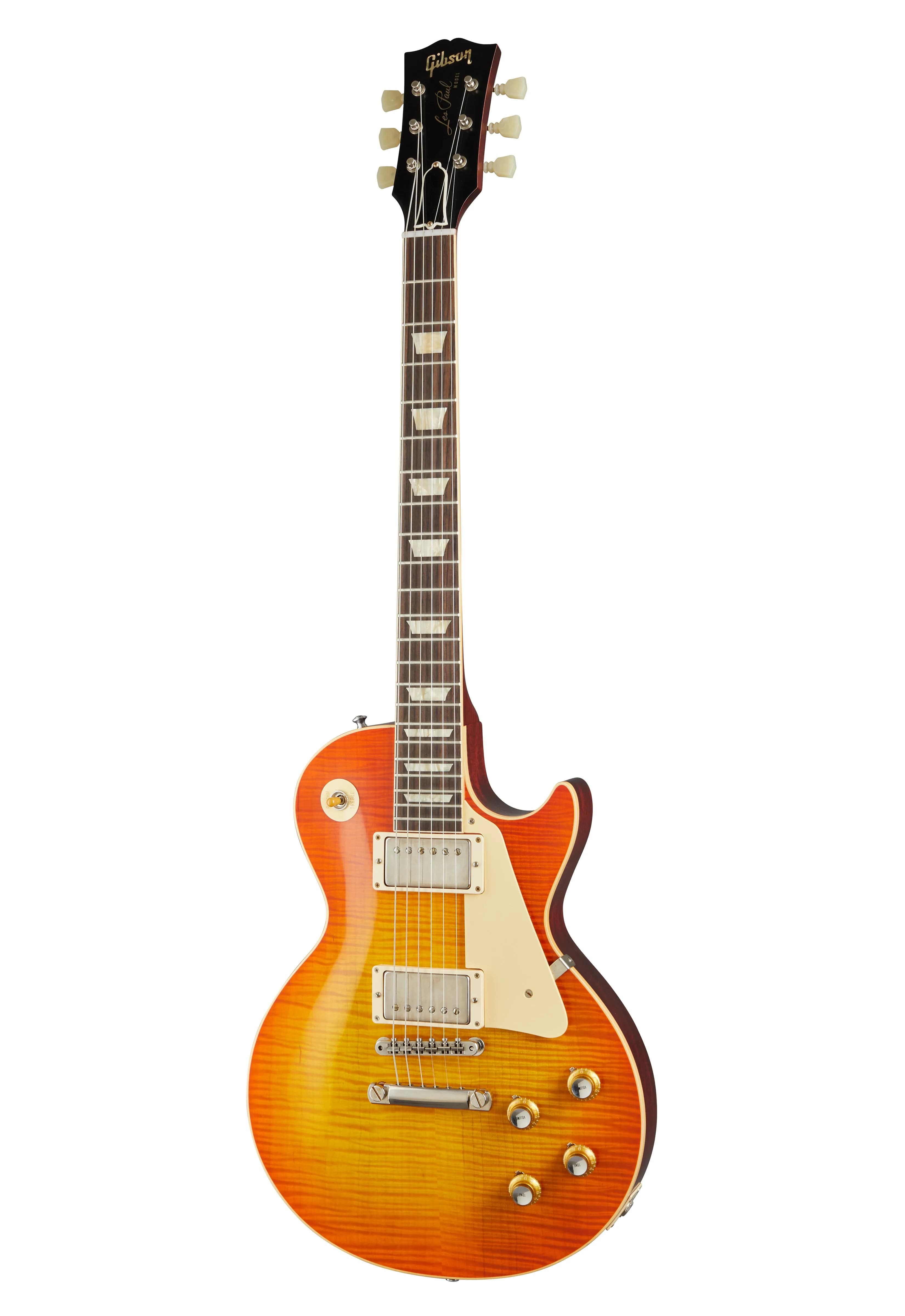 Gibson 60th Anniversary 1960 Les Paul Standard V2 VOS, Orange Lemon Fade, V2 Orange Lemon Fade