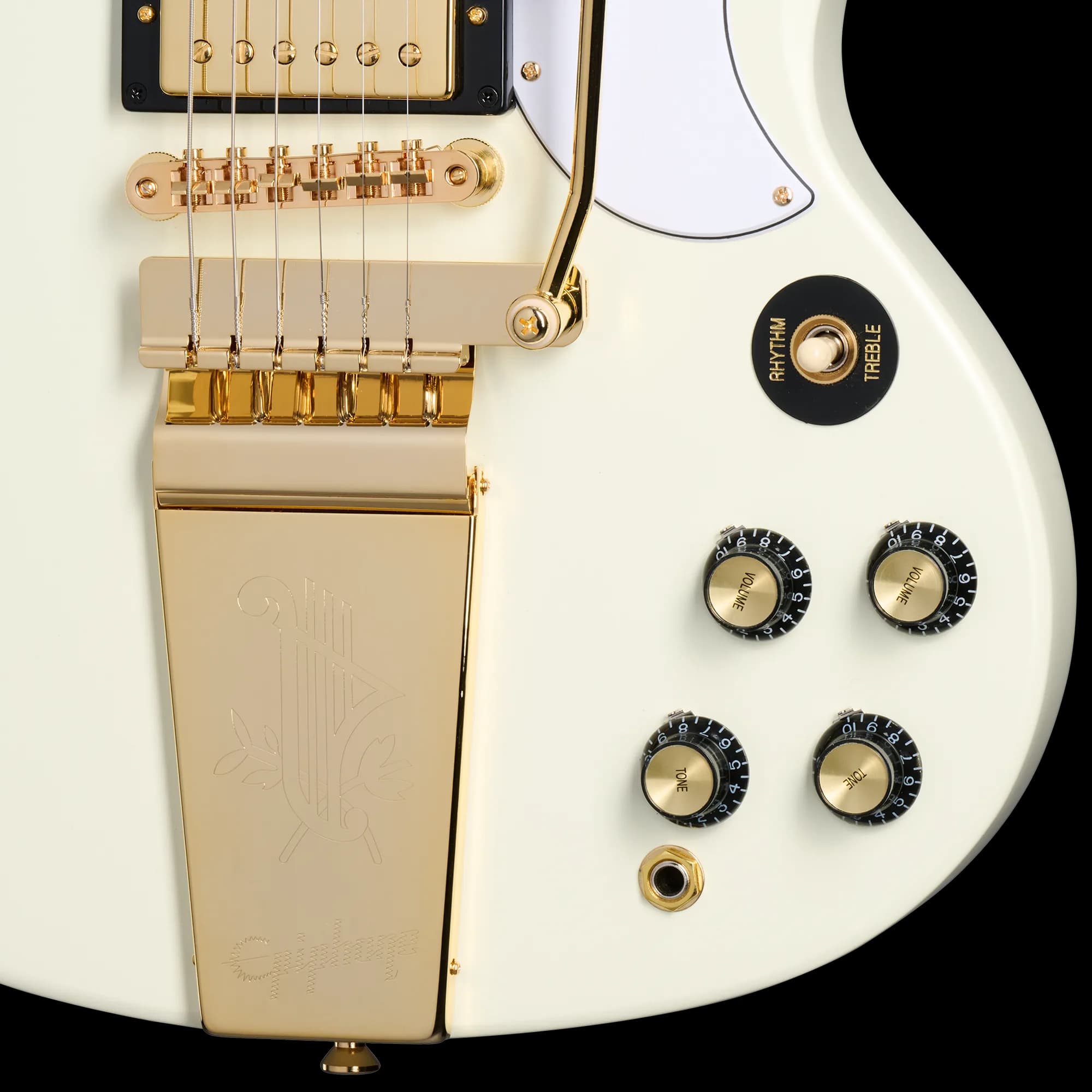Epiphone IGC 1963 Les Paul SG Custom With Maestro Vibrola, Classic White — photo 7