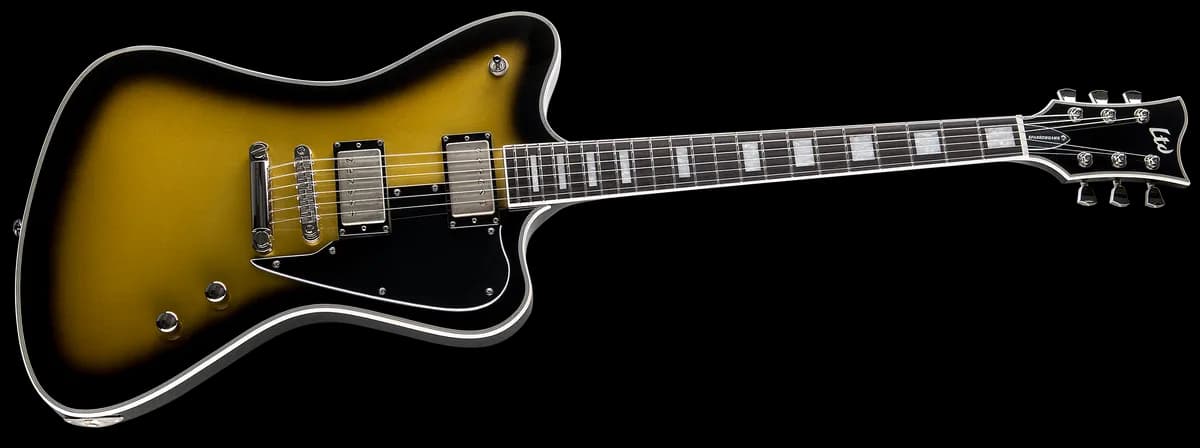 ESP Sparrowhawk Vintage Silver Sunburst — photo 3