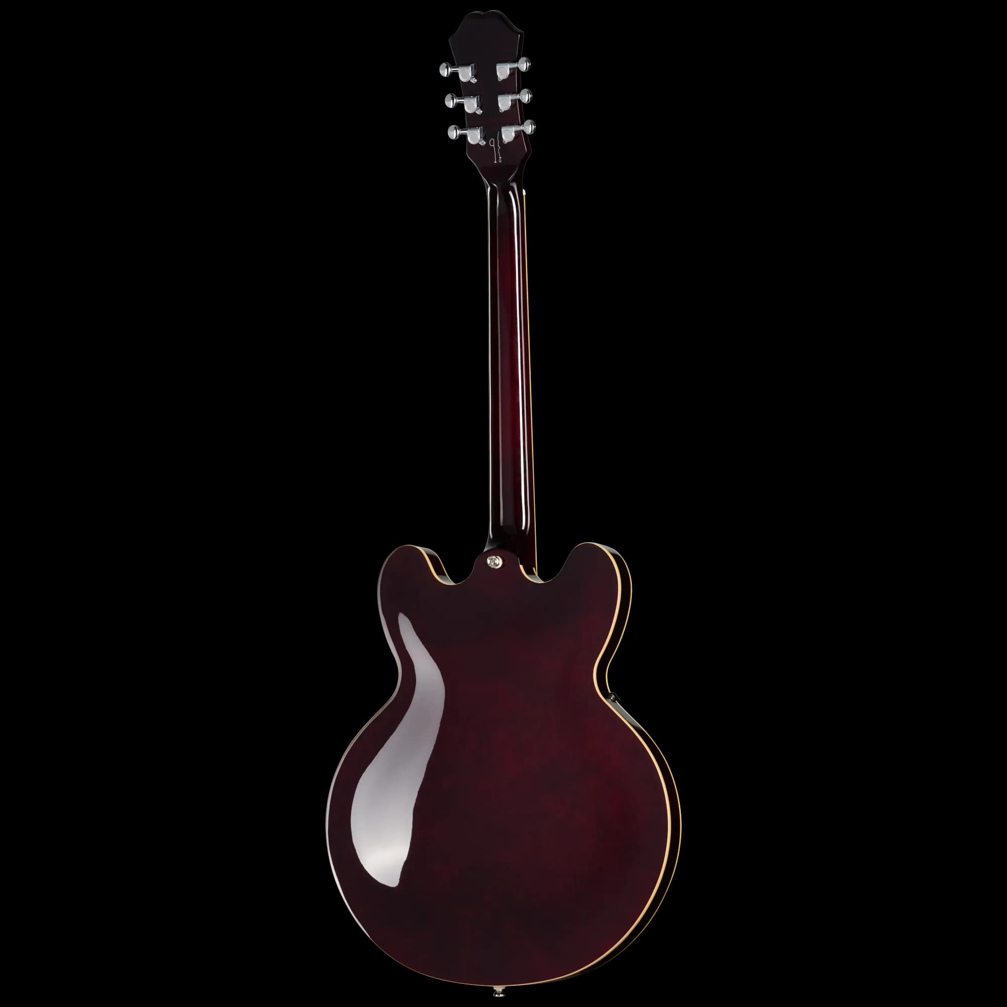 Epiphone Noel Gallagher Riviera, Left-Handed, Dark Wine Red — photo 4