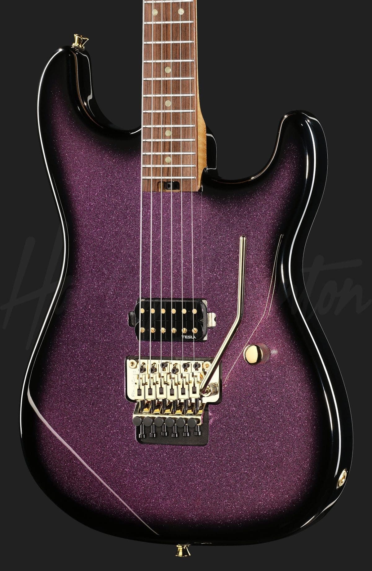 Harley Benton ST-80FR Amethyst Sparkle — photo 4