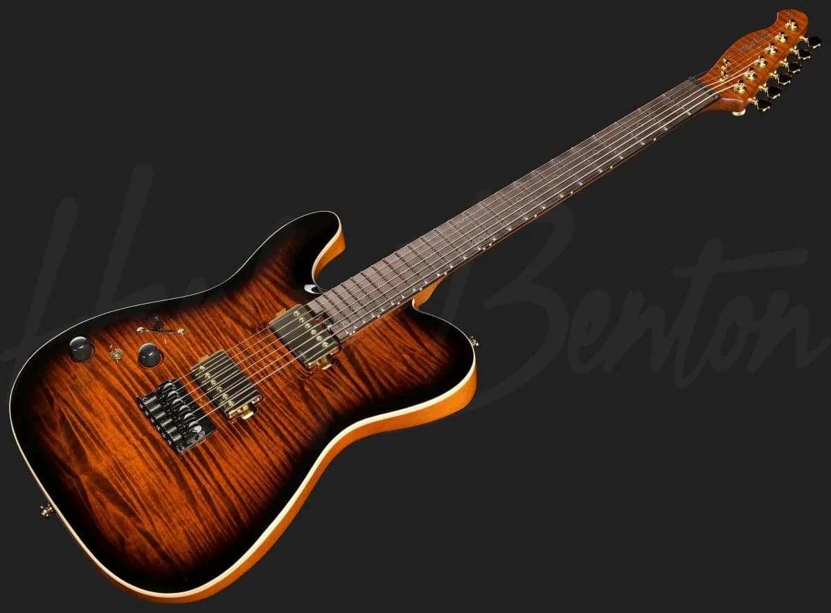 Harley Benton Fusion-T II HH LH RW HT FBB — photo 8