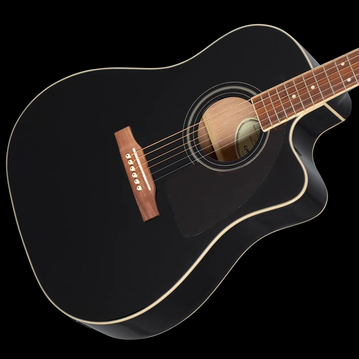 Epiphone J-45 EC Studio, Ebony — photo 8