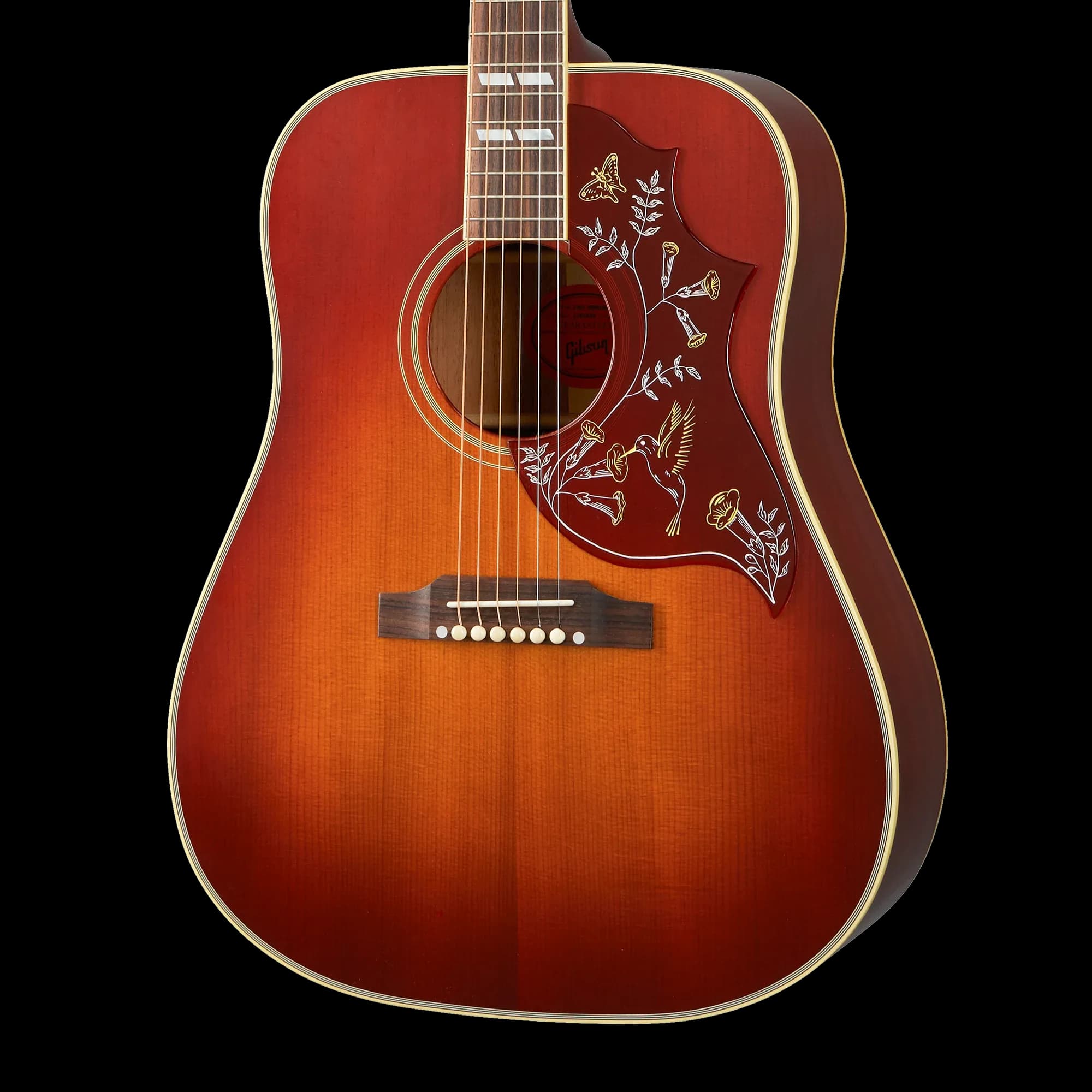 Gibson 1960 Hummingbird Reissue, Heritage Cherry Sunburst