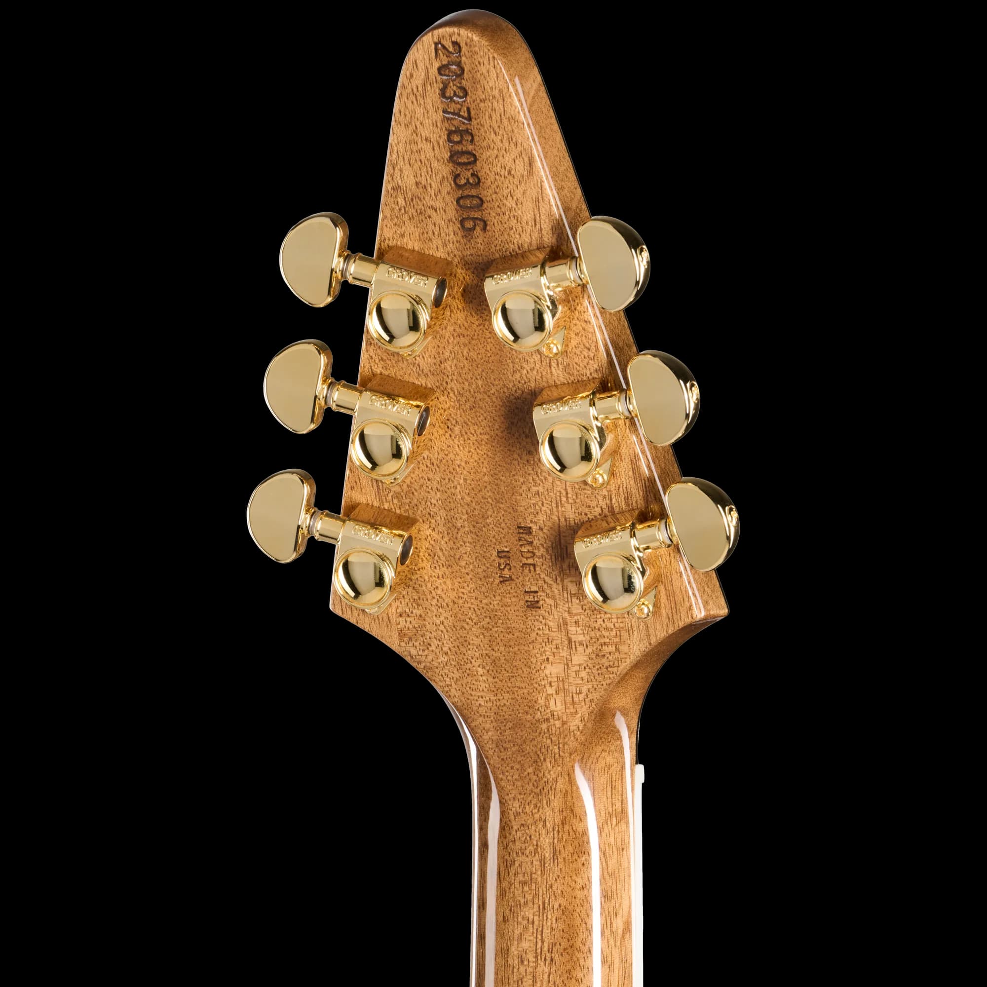 Gibson Flying V 70s with Gold Hardware, Vintage Sunburst, Exclusive — photo 6